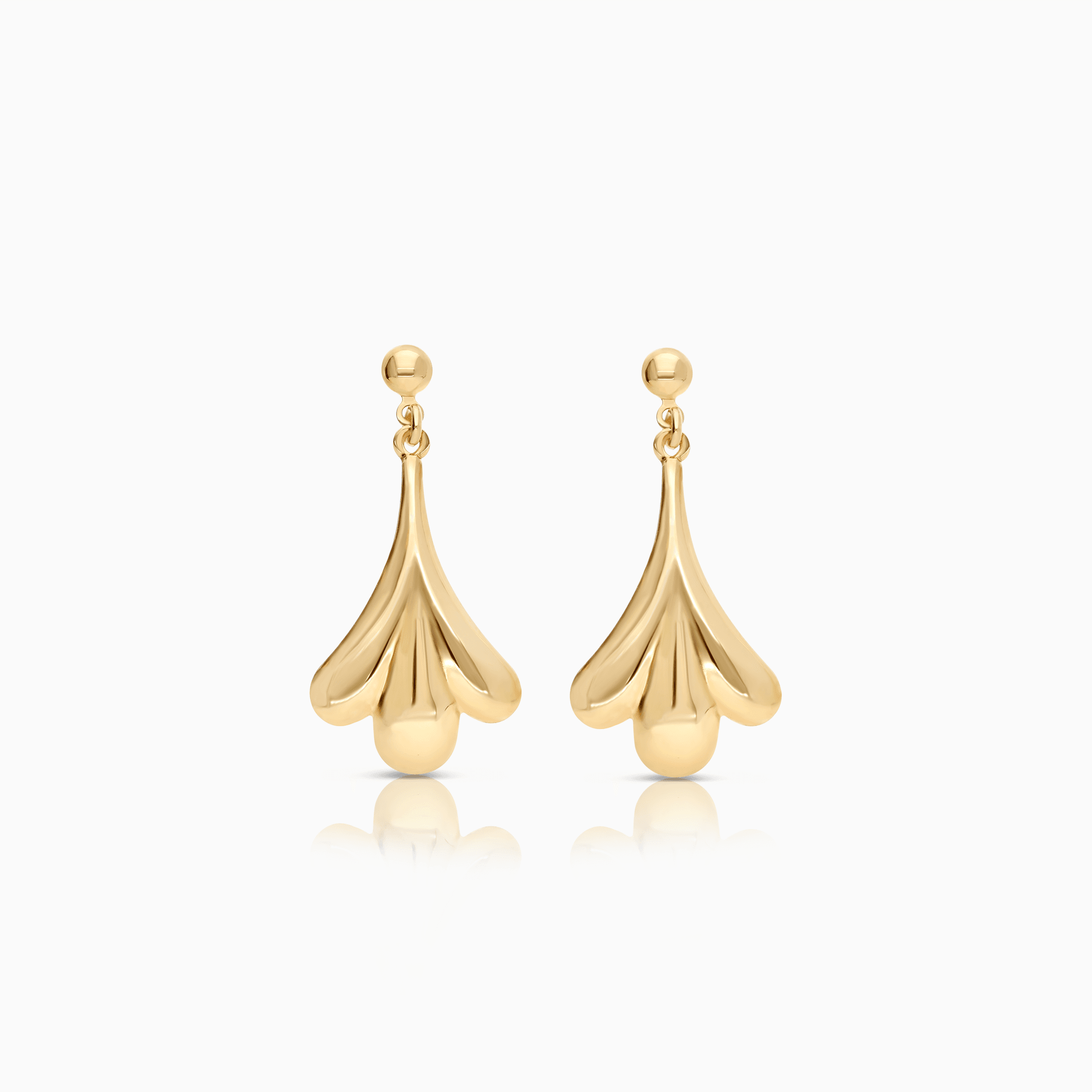 Guldörhängen 1,24g 18K guld