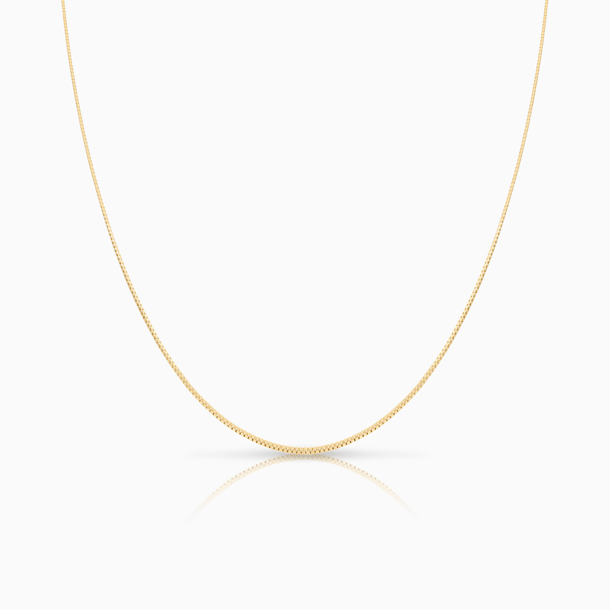 Venezia necklace 40cm 18K gold