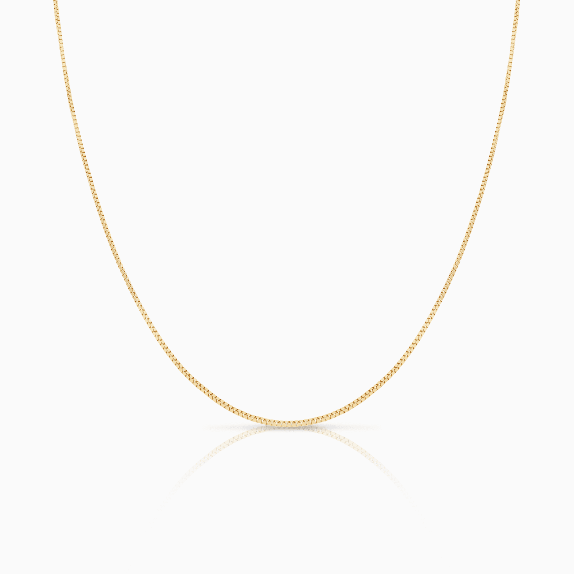 Venezia necklace 43cm 18K gold