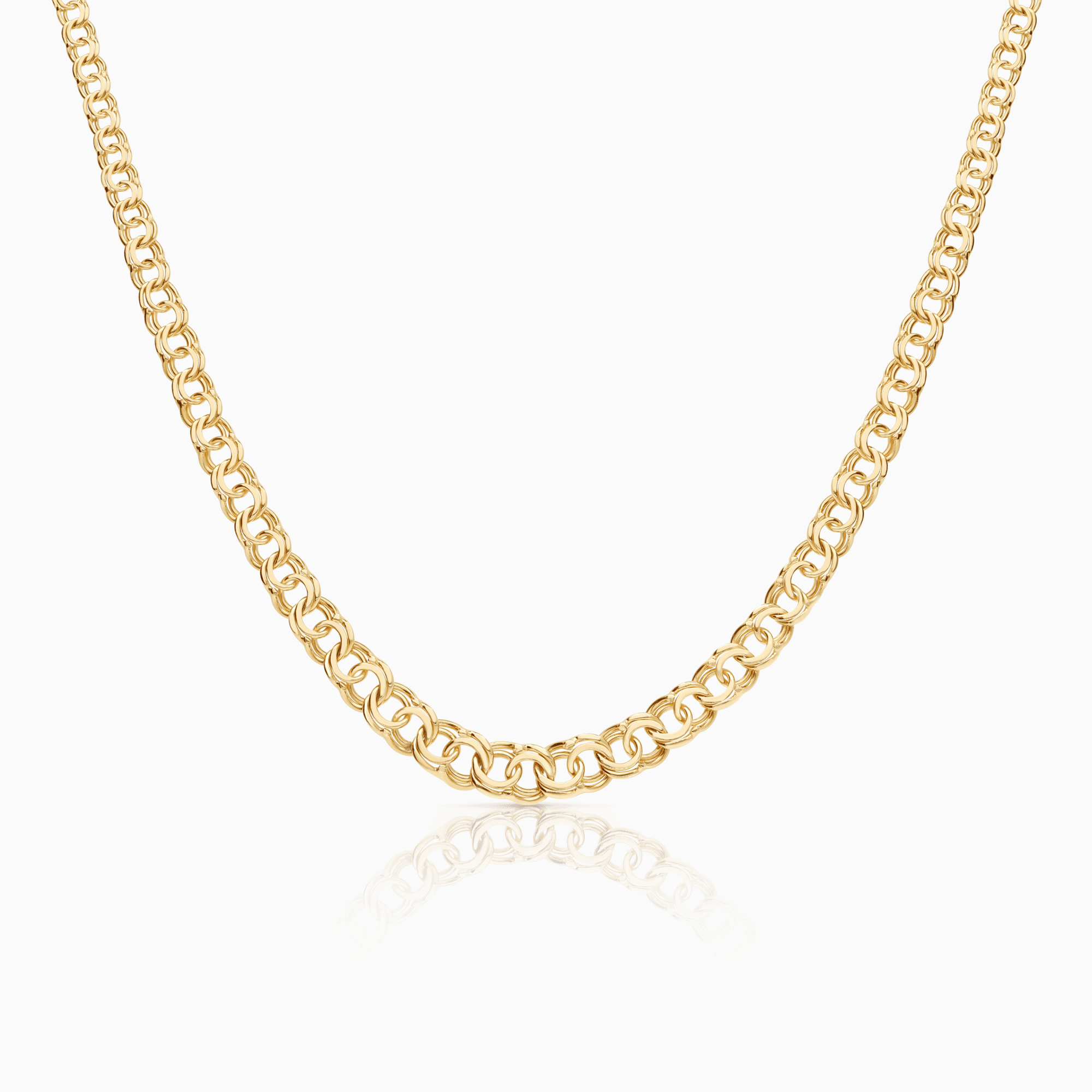 Bismarck necklace 12.90g 18K gold