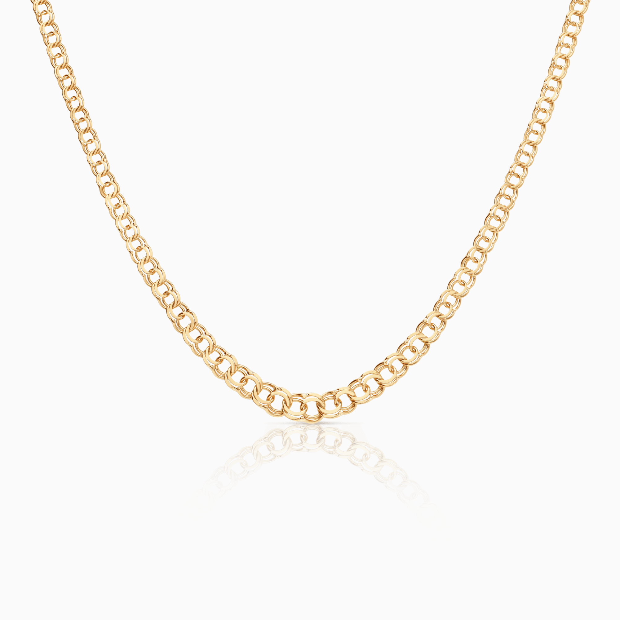 Bismarck necklace 10.98g 18K gold