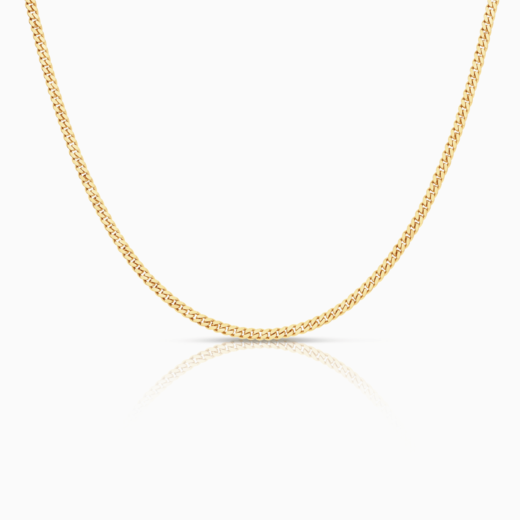 Curb chain 20.58g 18K gold