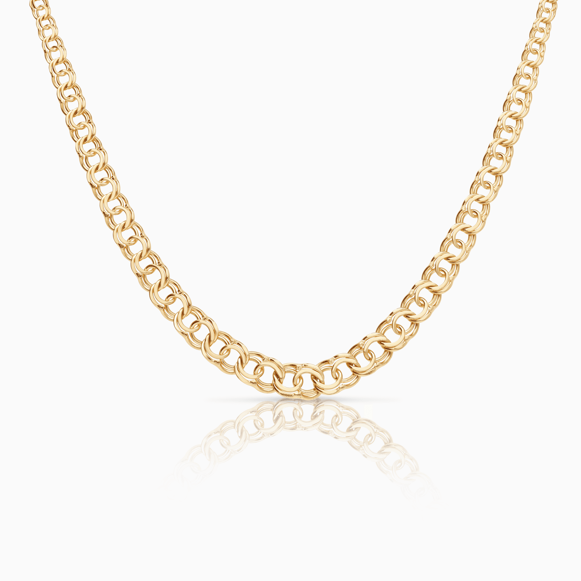 Bismarck necklace 19.86g 18K gold