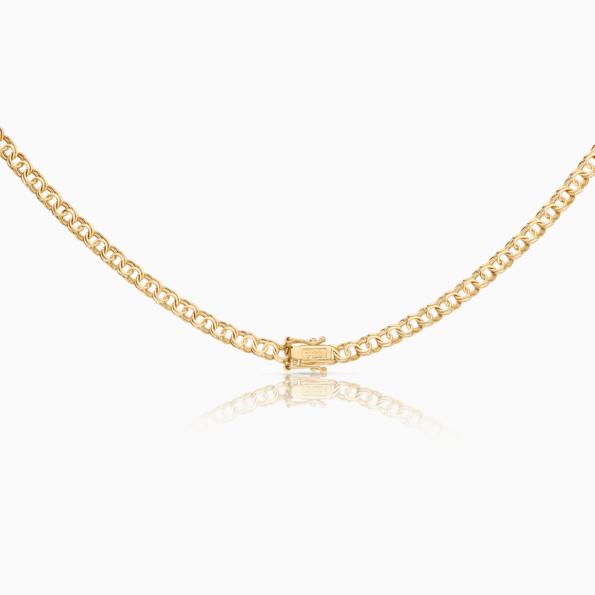 Bismarck necklace 19.86g 18K gold