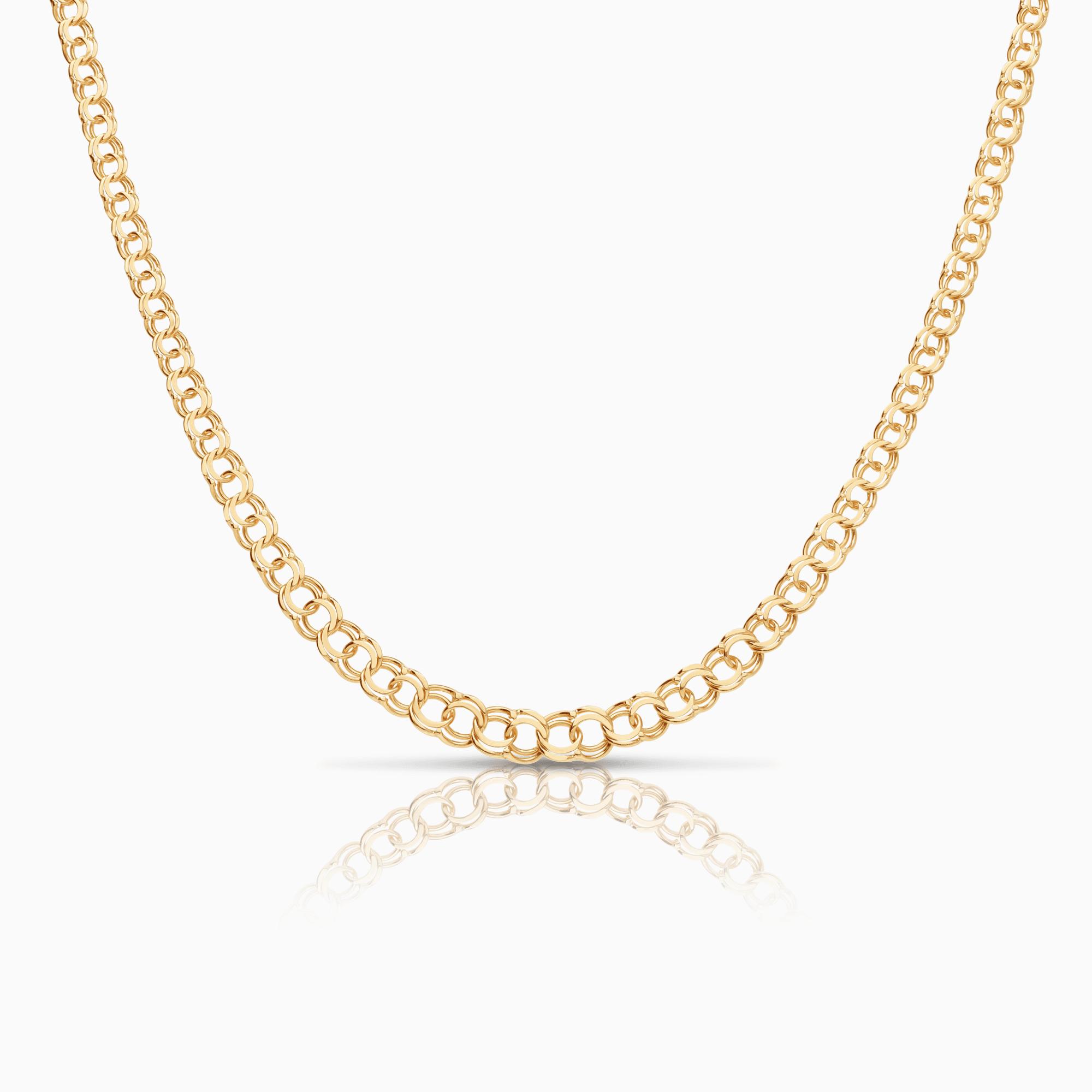 Bismarck necklace 9.06g 18K gold
