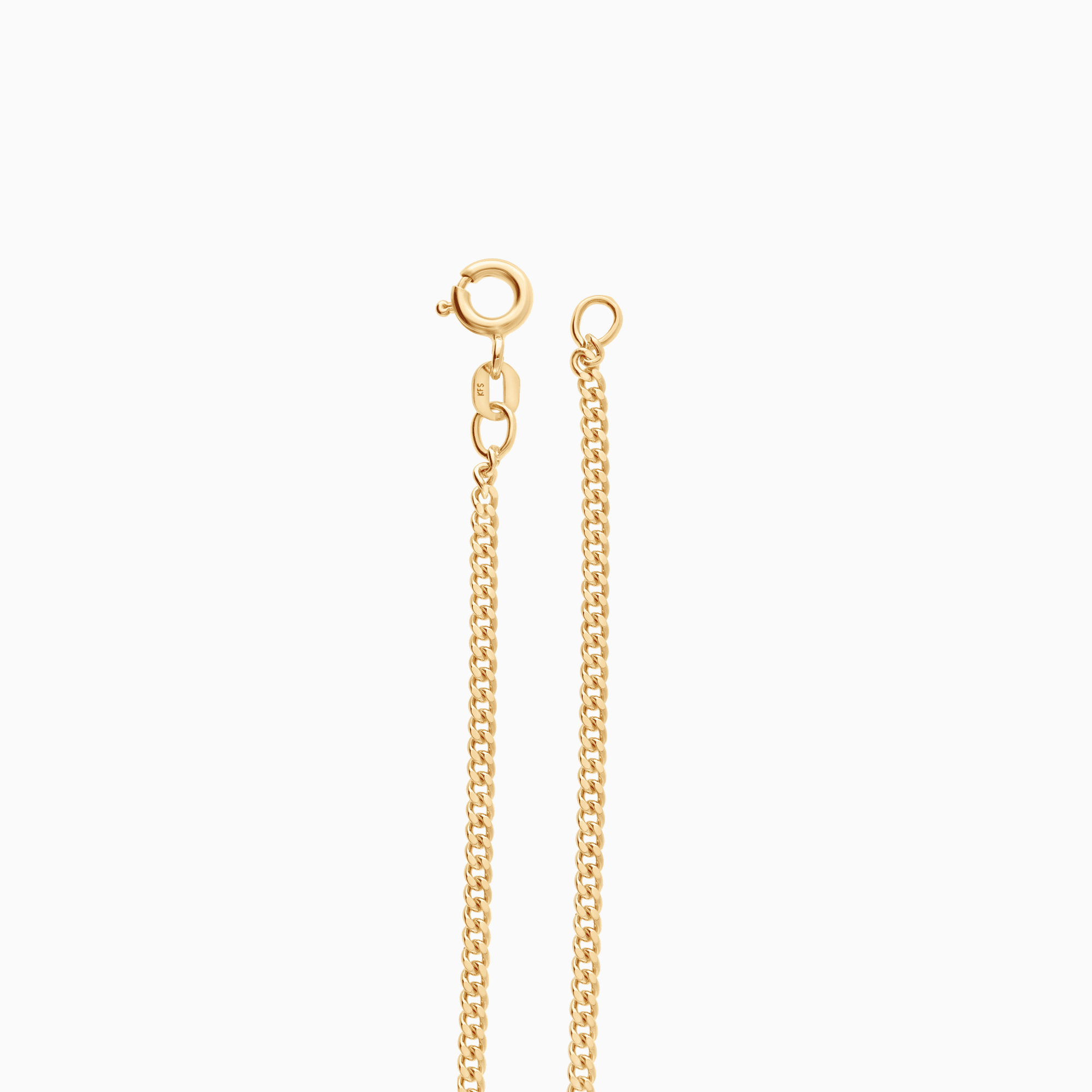 Curb bracelet 3.39g 18K gold