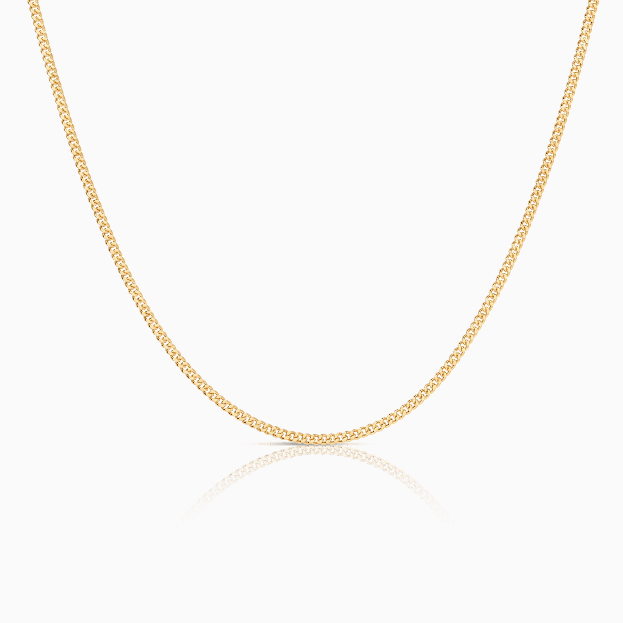 Curb chain 8.60g 18K gold