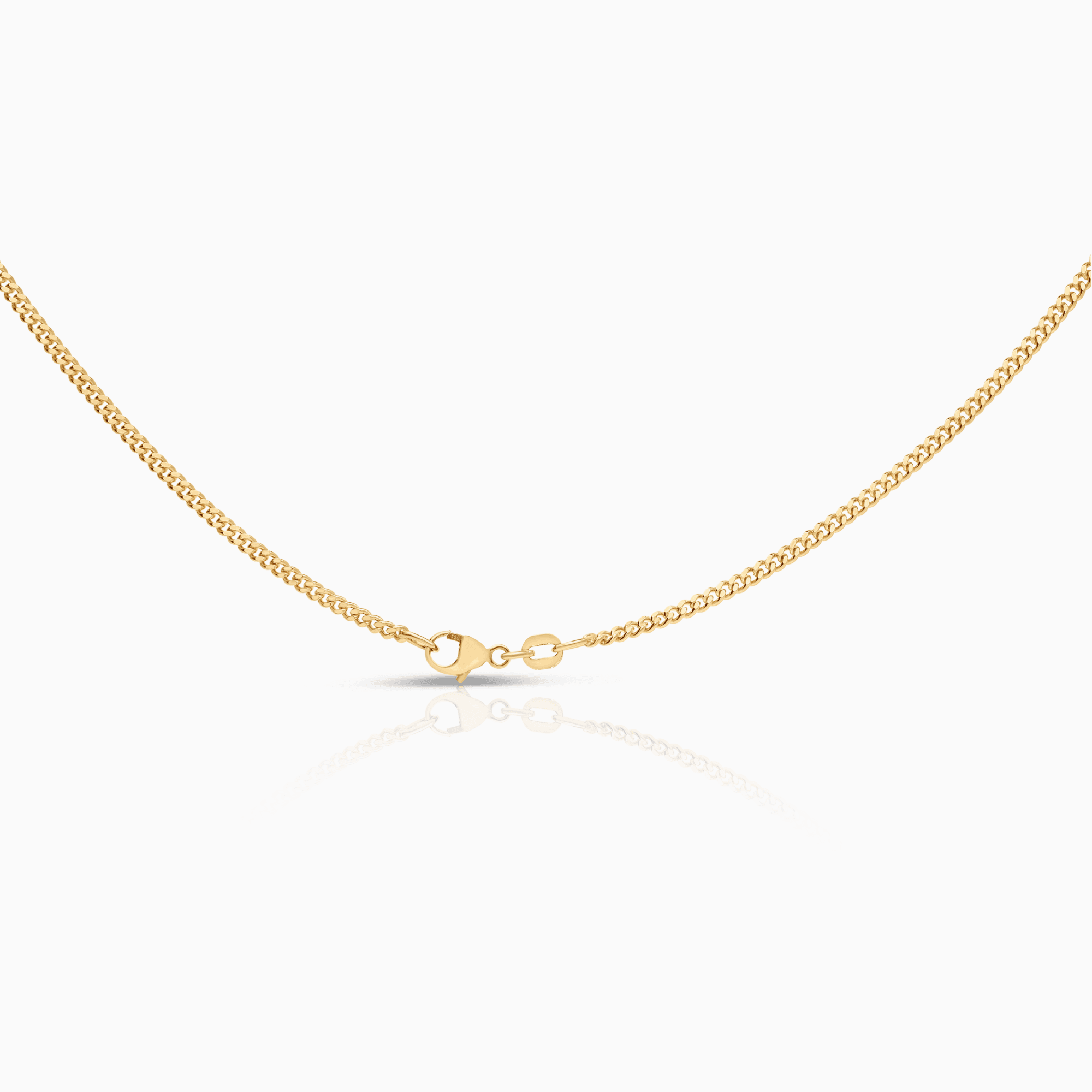 Curb chain 8.60g 18K gold
