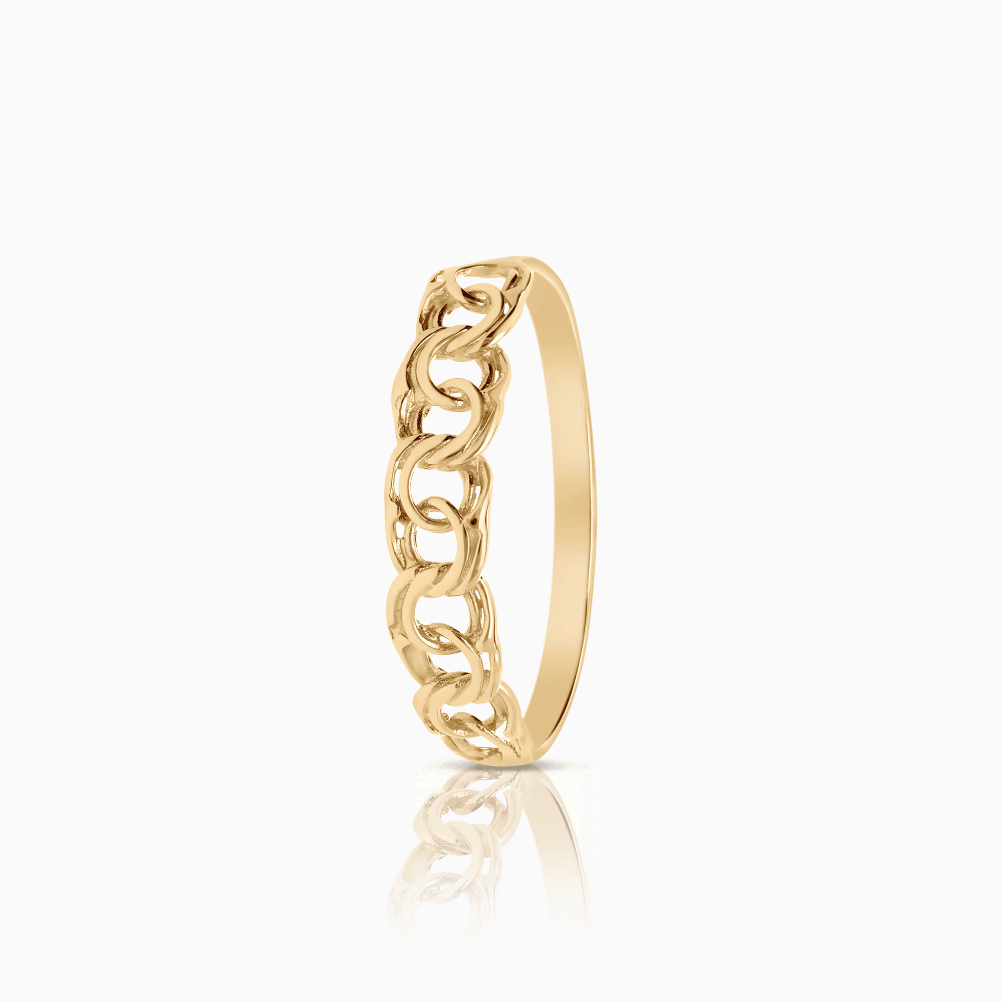 Bismarck ring 0,88g 18K guld