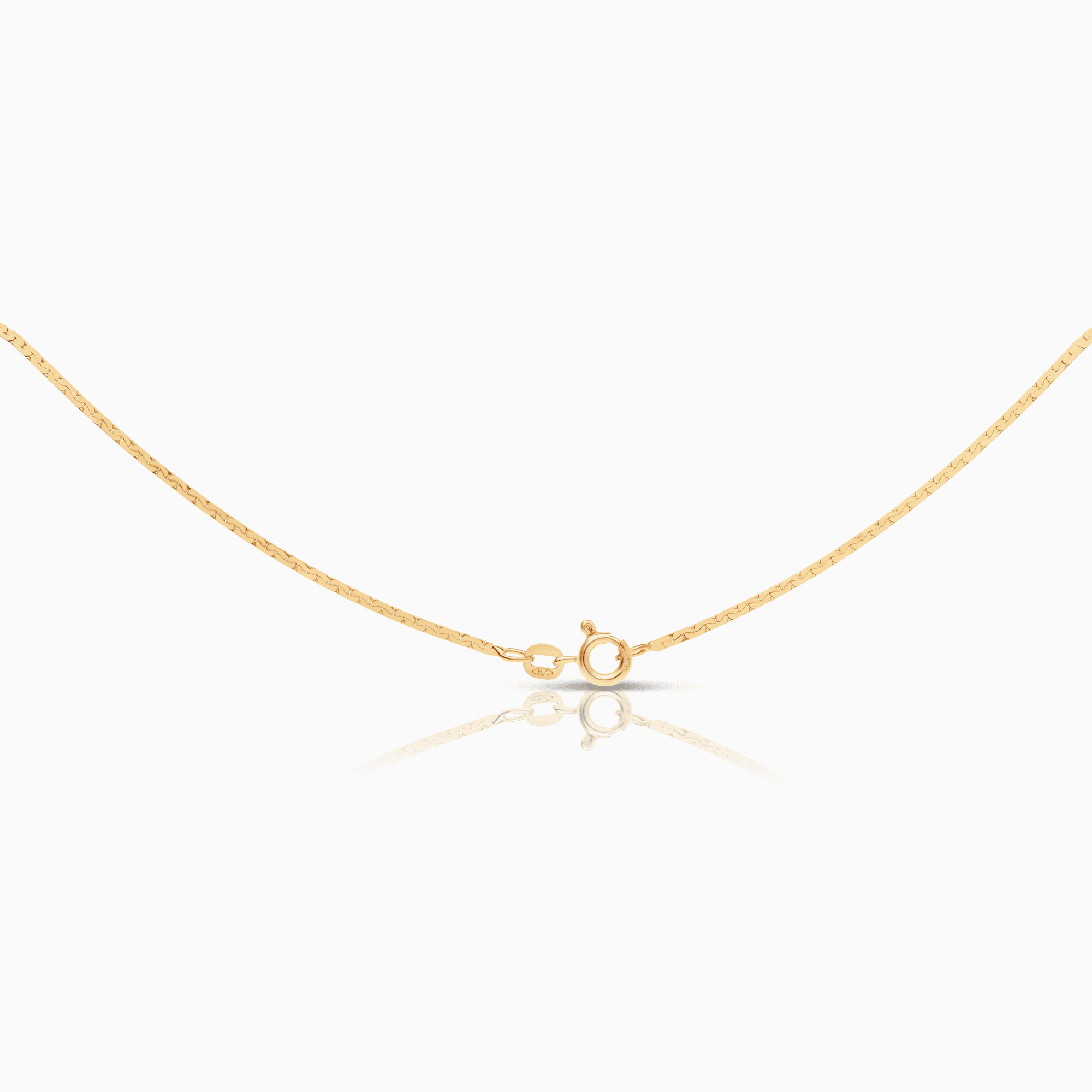 Gold necklace 3.33g 18K gold