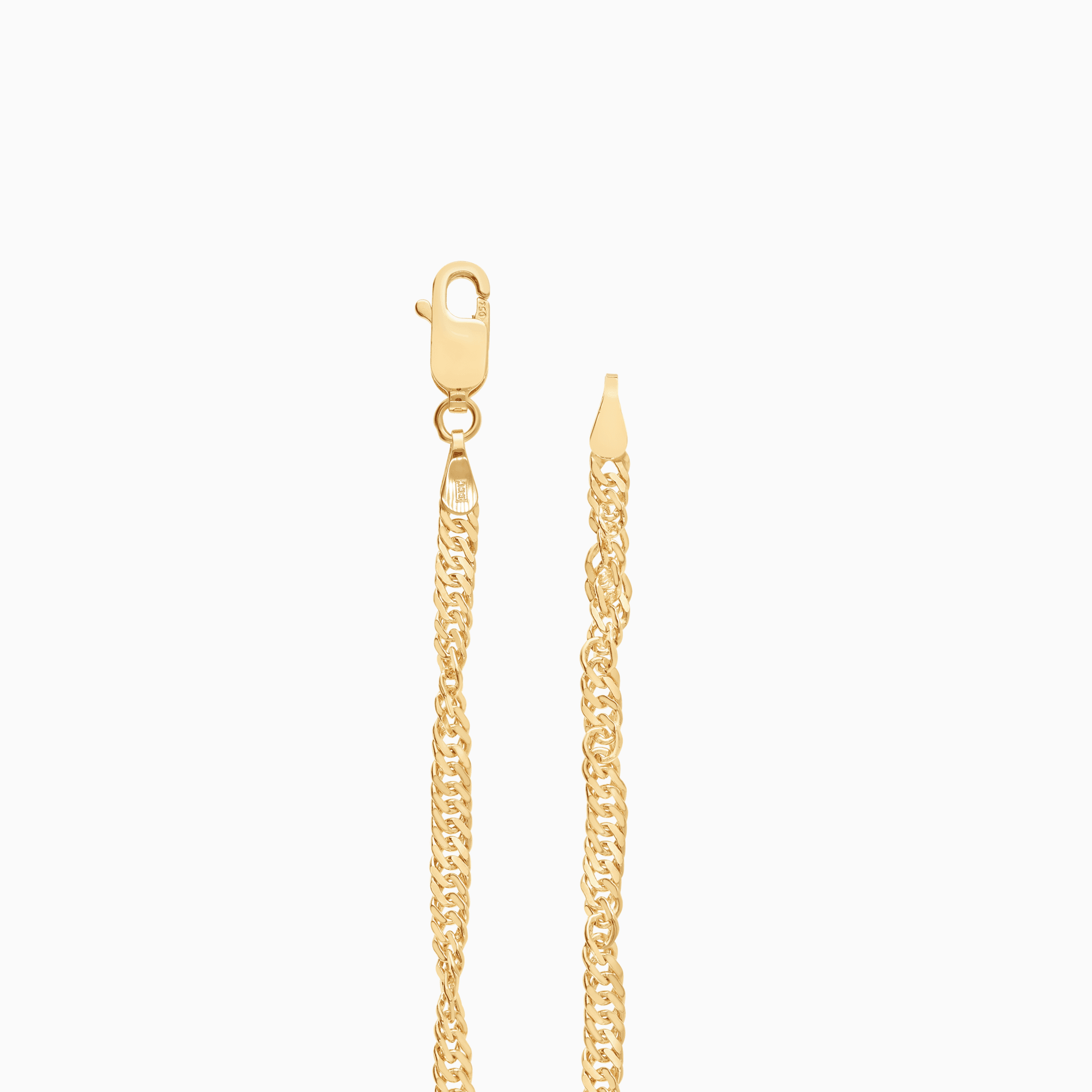 Singaporearmband 3,34g 18K guld