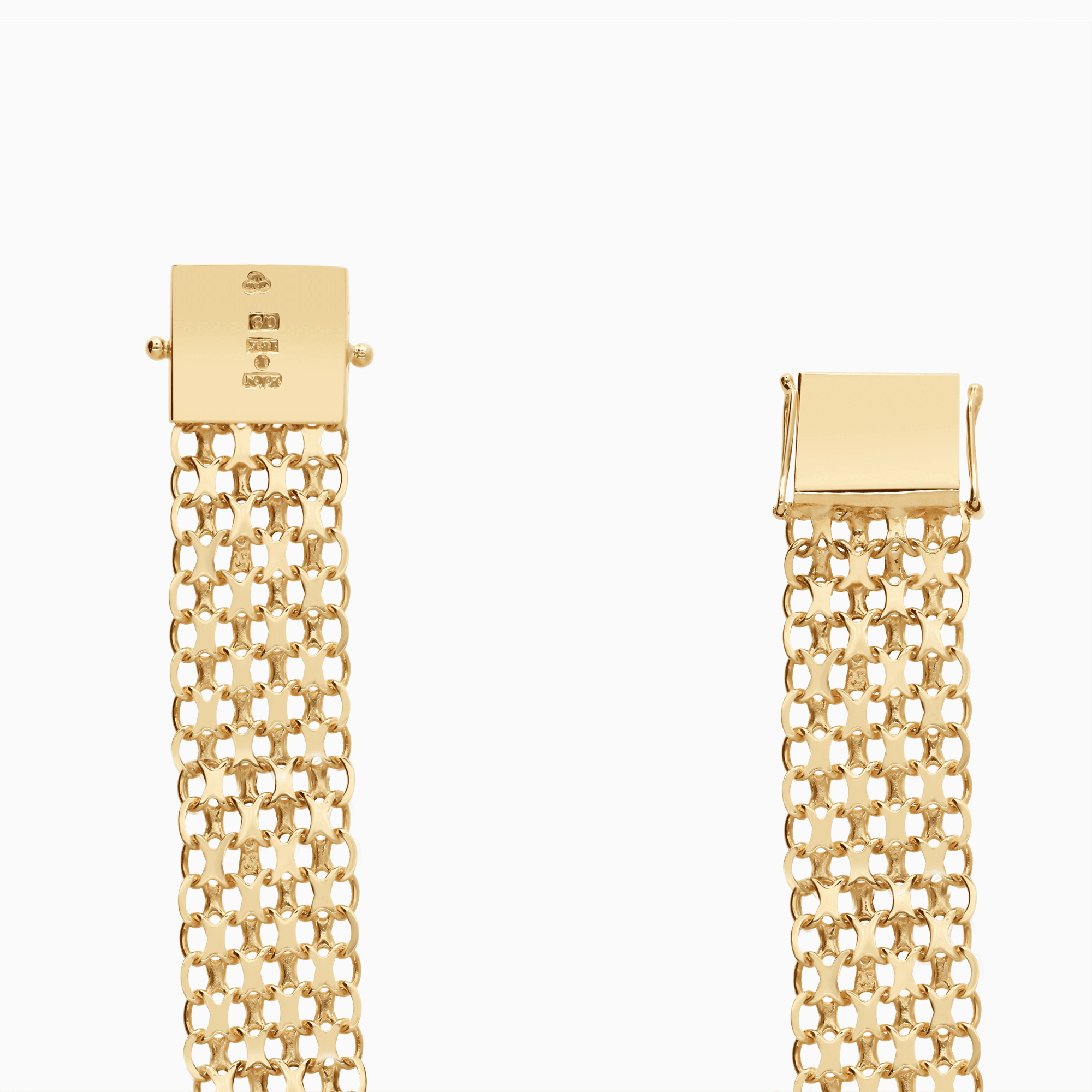 X-link bracelet 19.07g 18K gold