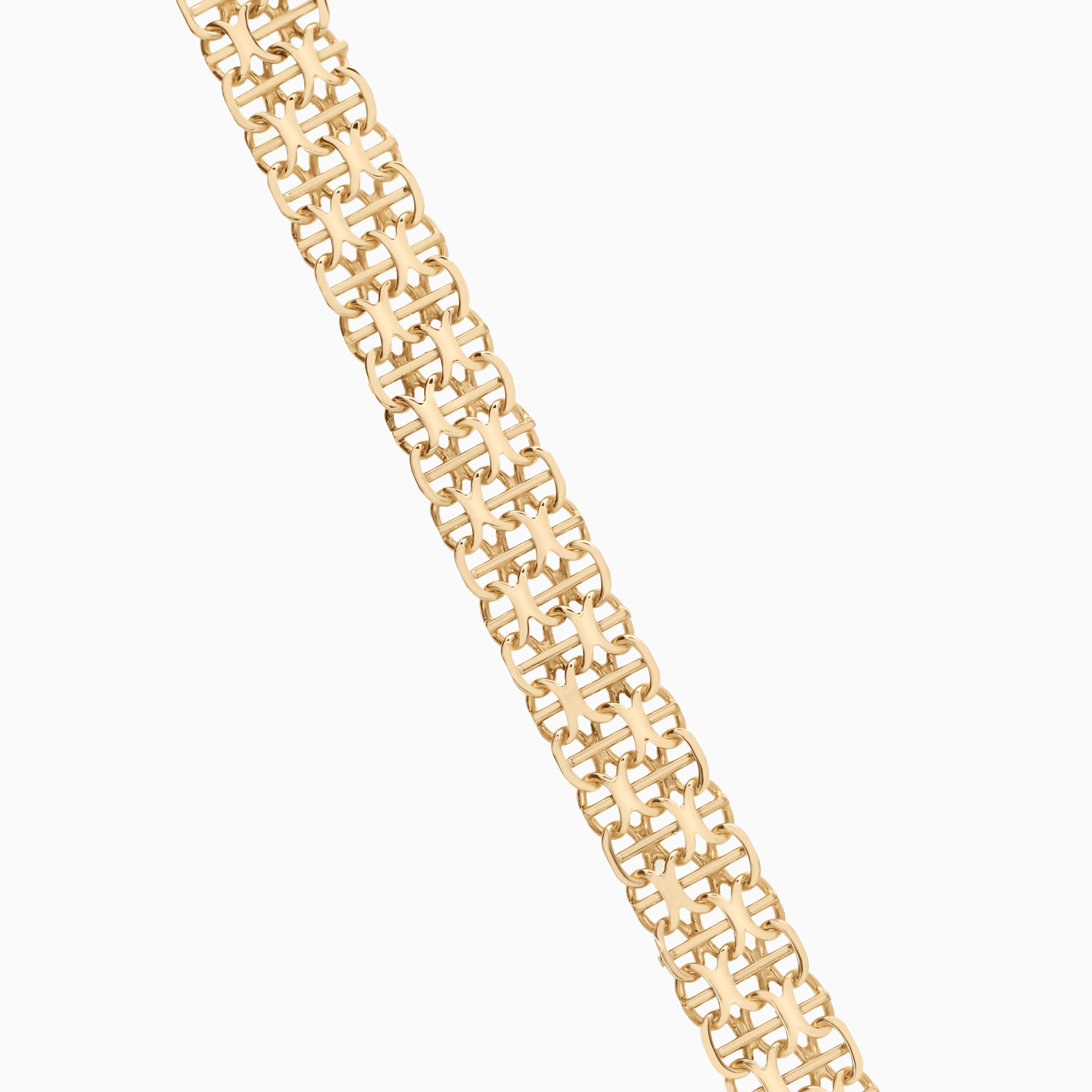 X-link bracelet 14.98g 18K gold