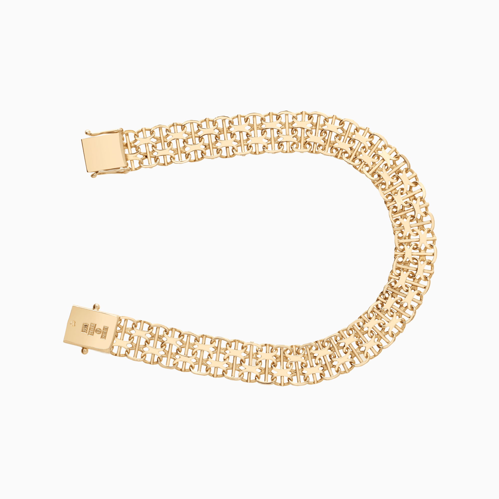 X-link bracelet 14.98g 18K gold