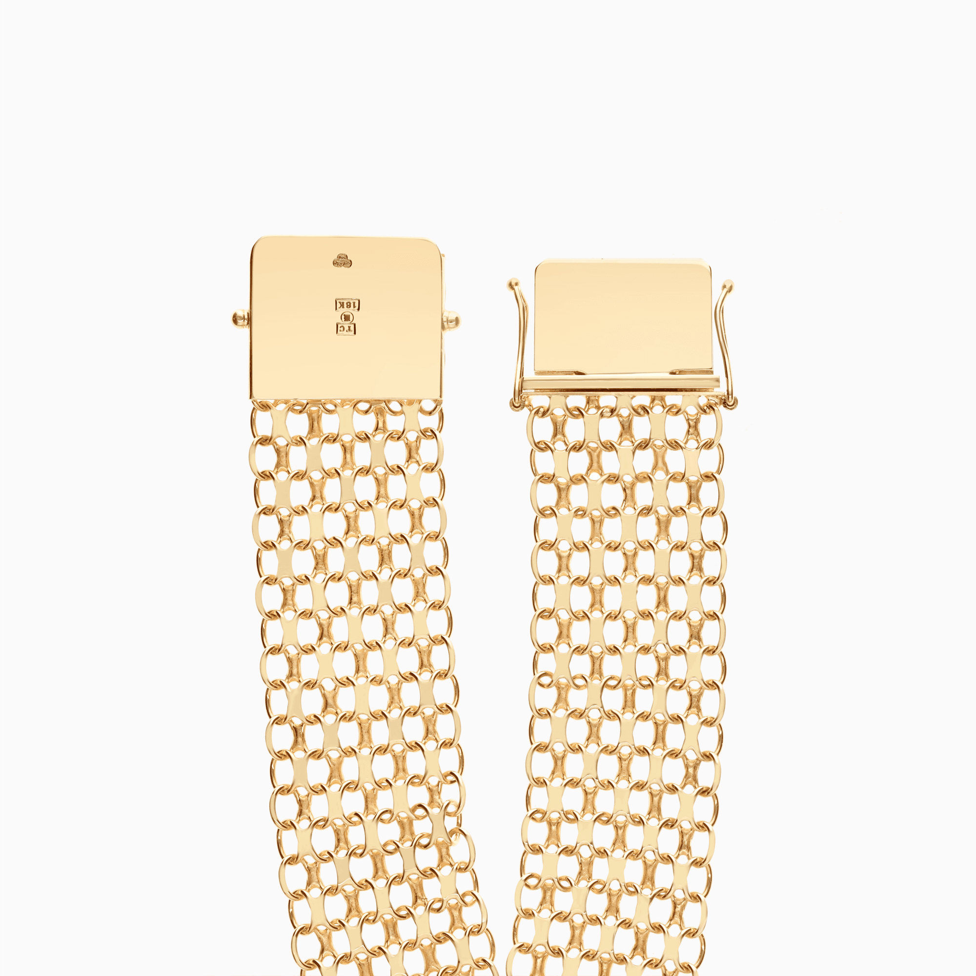 X-link bracelet 19.65g 18K gold
