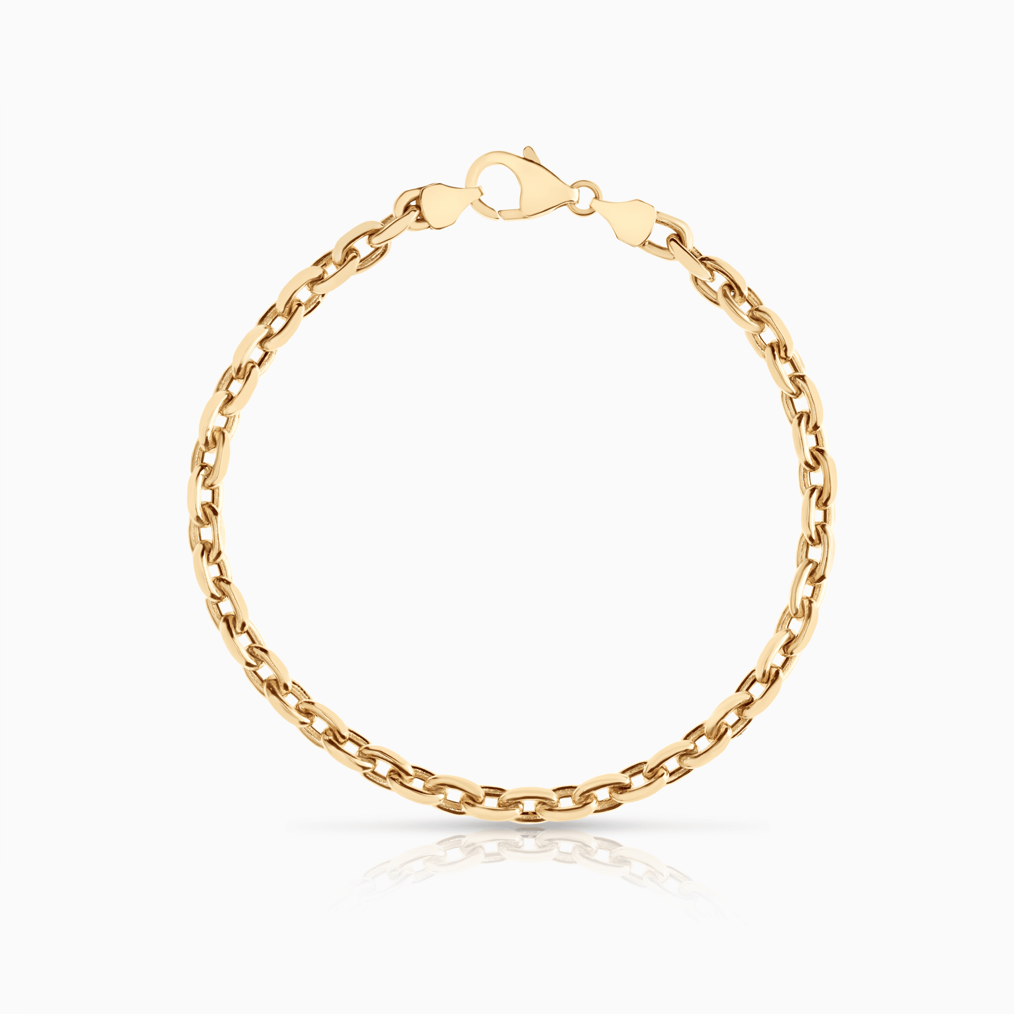 Cable bracelet 6.78g 18K gold