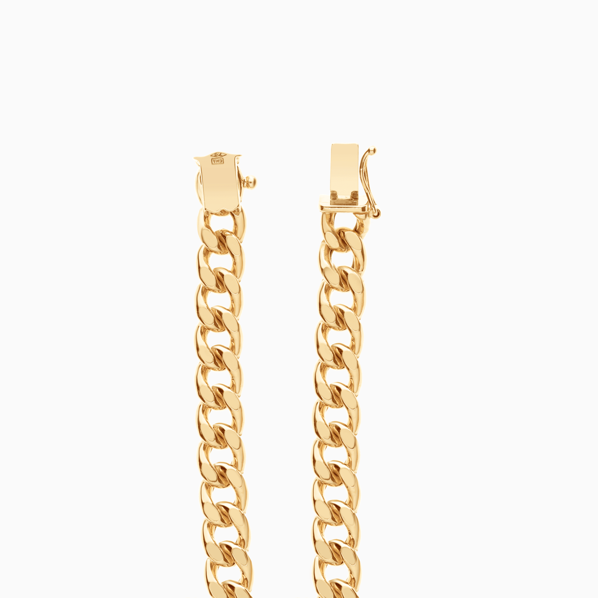 Curb bracelet 18.64g 18K gold