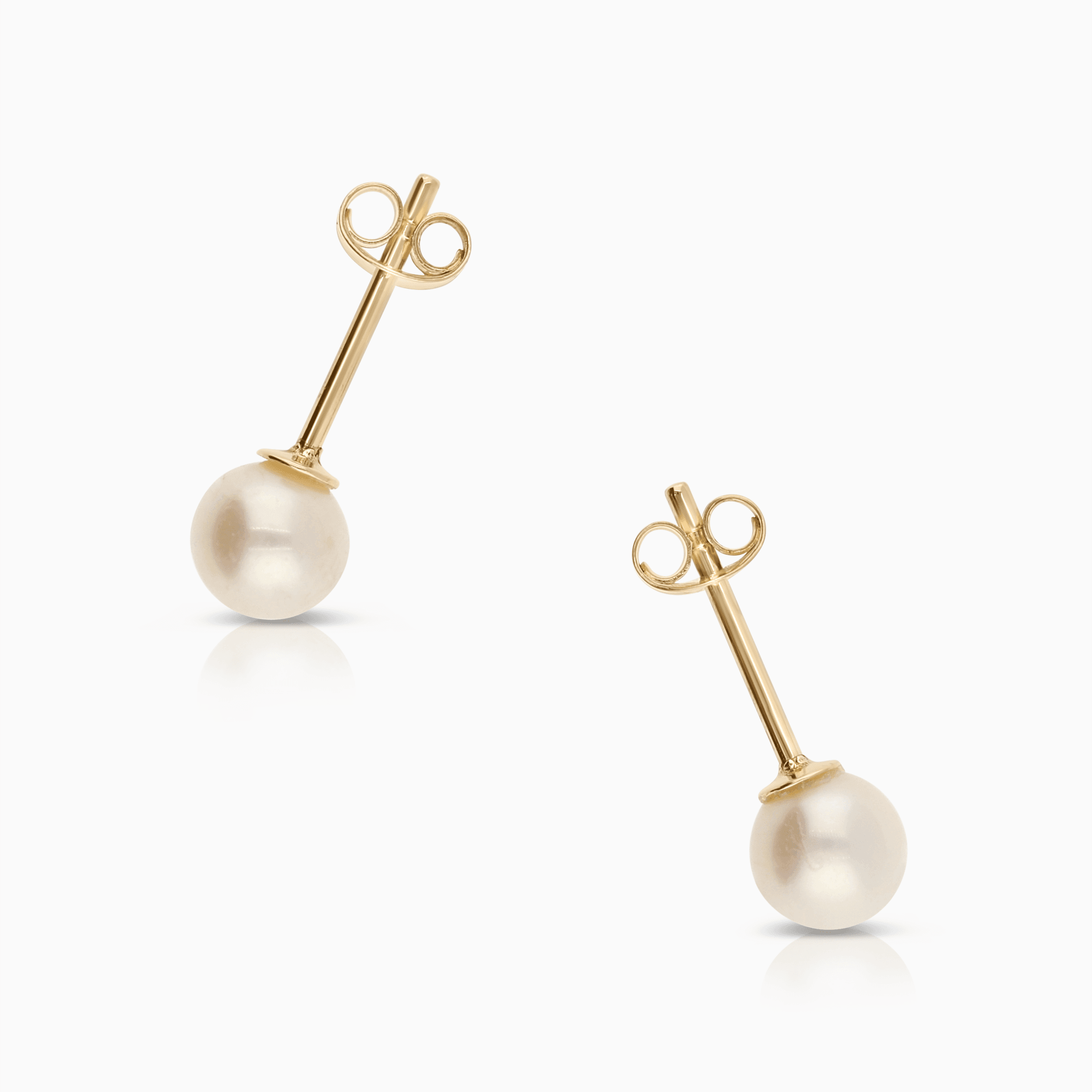 Pearl earrings 1.0g 18K gold