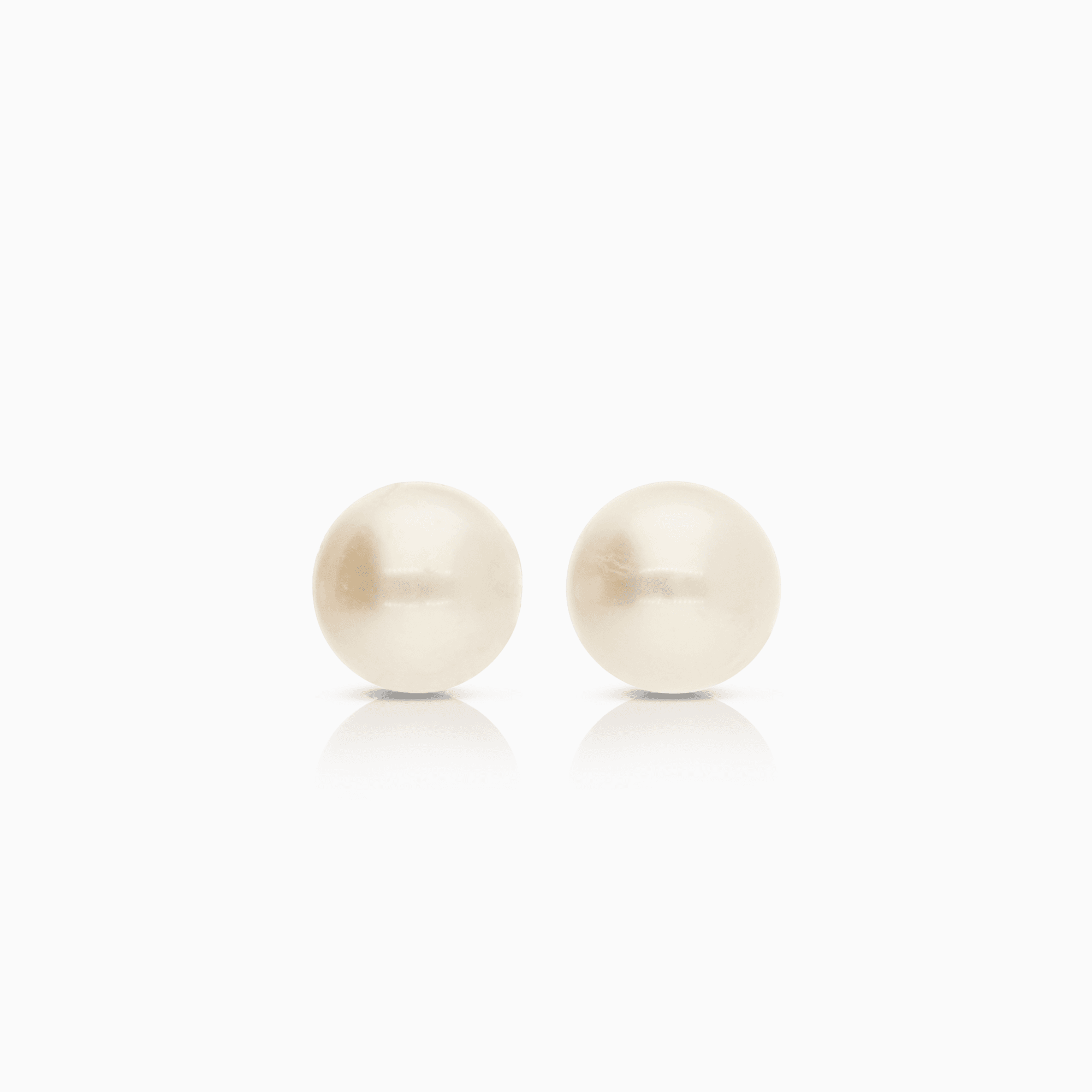 Pearl earrings 1.0g 18K gold