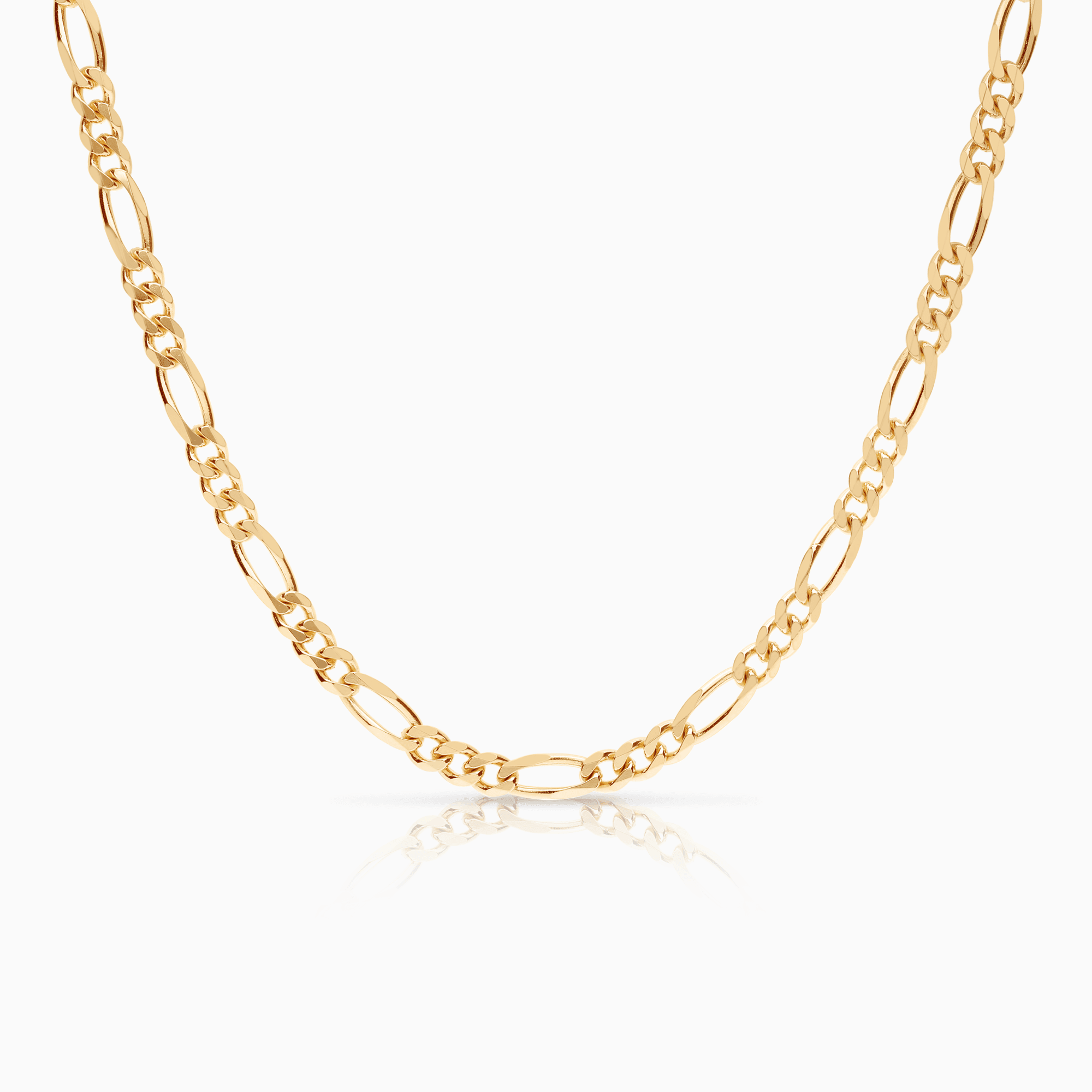 Figaro necklace 41.20g 18K gold
