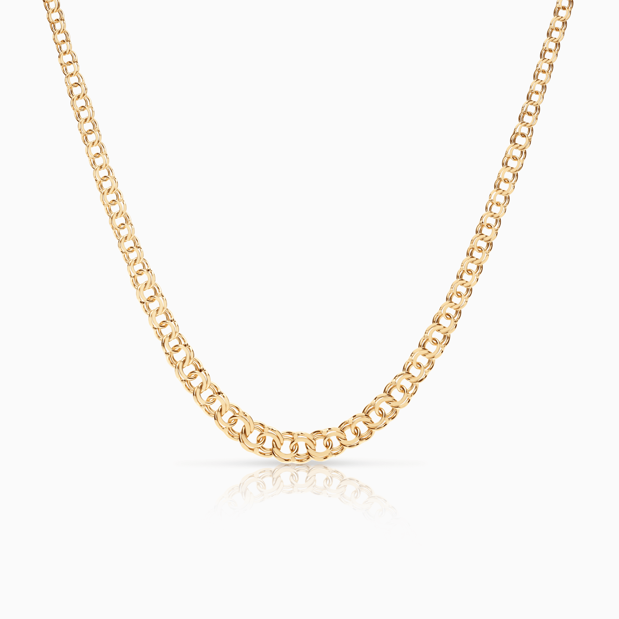 Bismarck necklace 15.10g 18K gold
