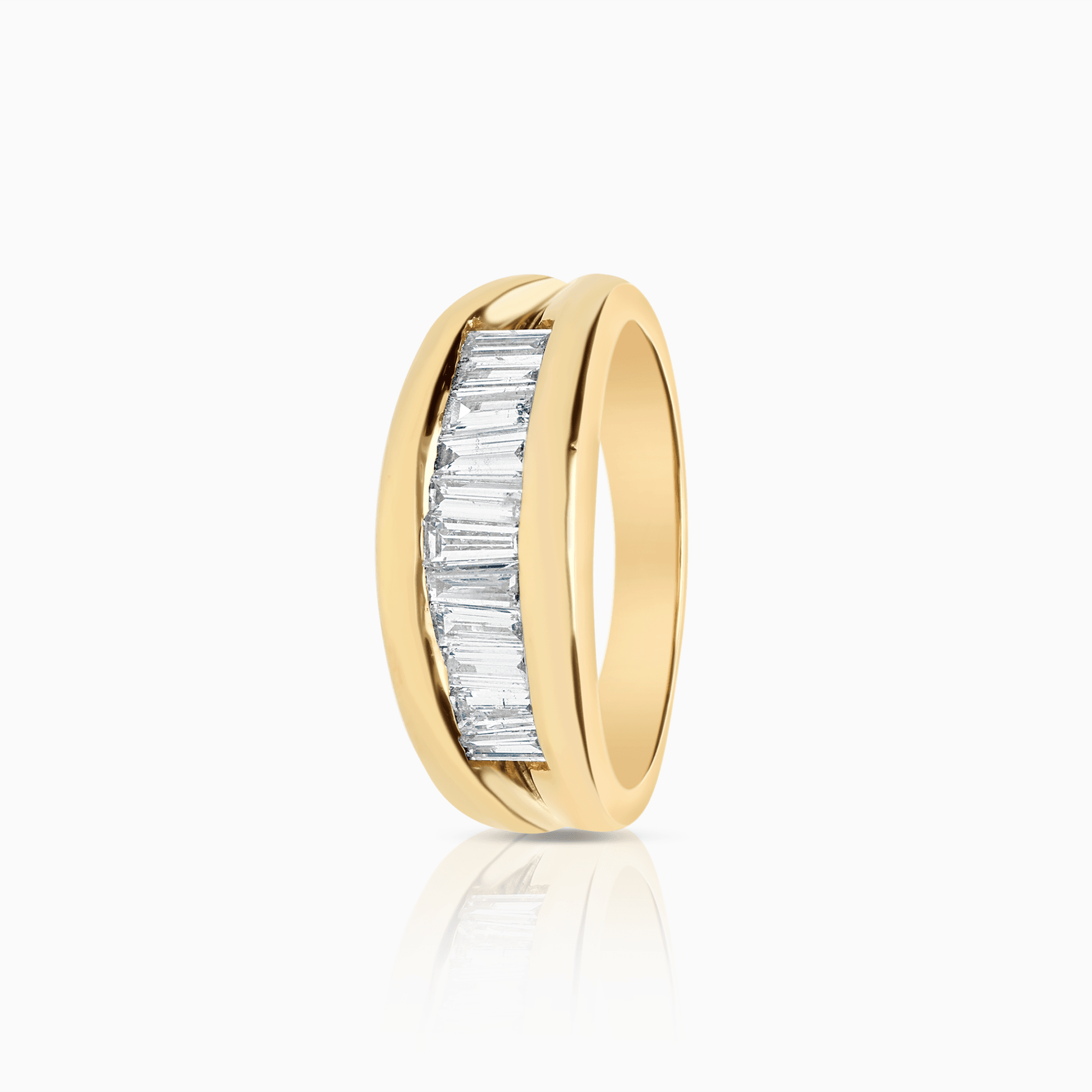 Diamantring 1,29ct 18K guld