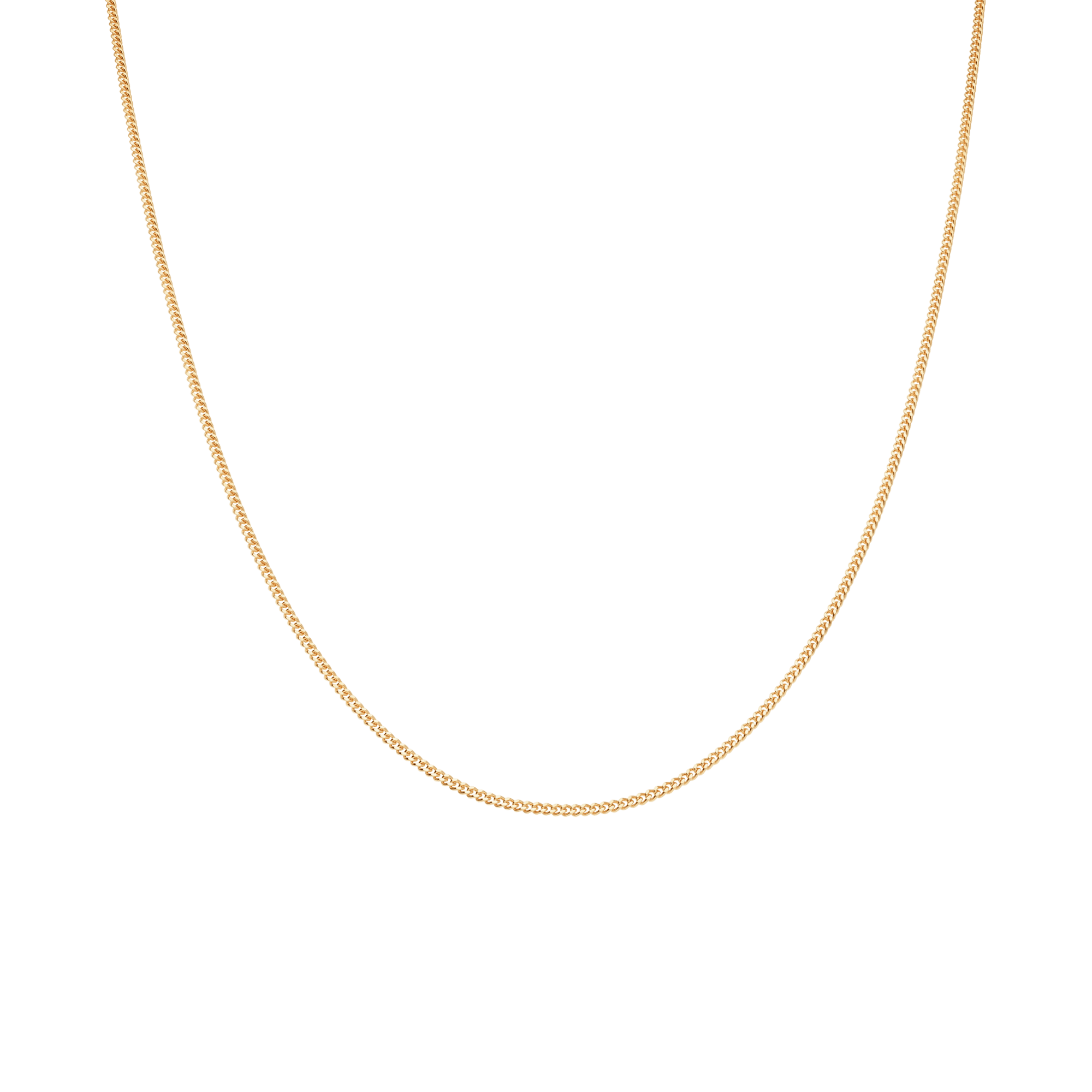 Pansarlänk 36cm 18K guld