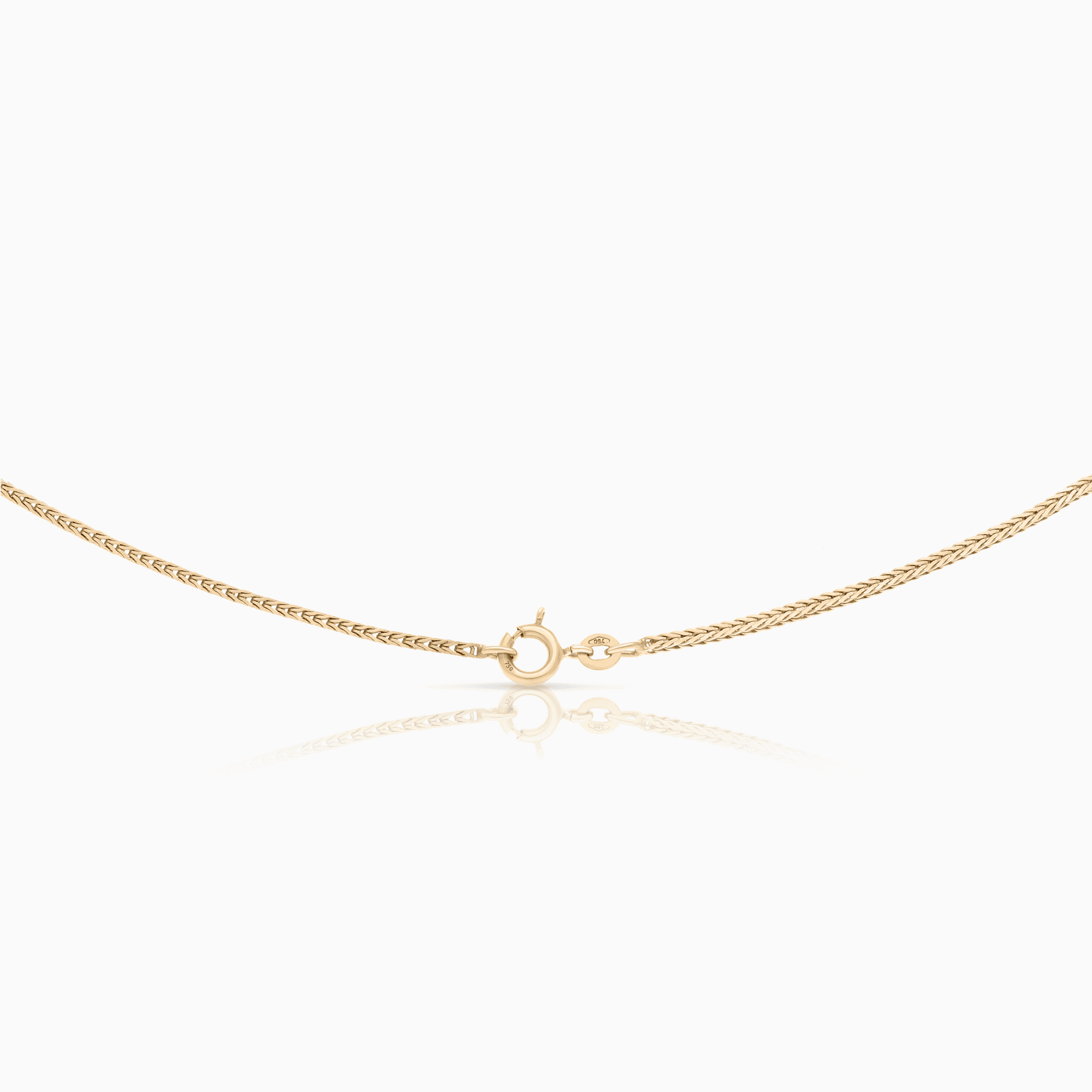 Fox Tail Necklace 13.25g 18K Gold