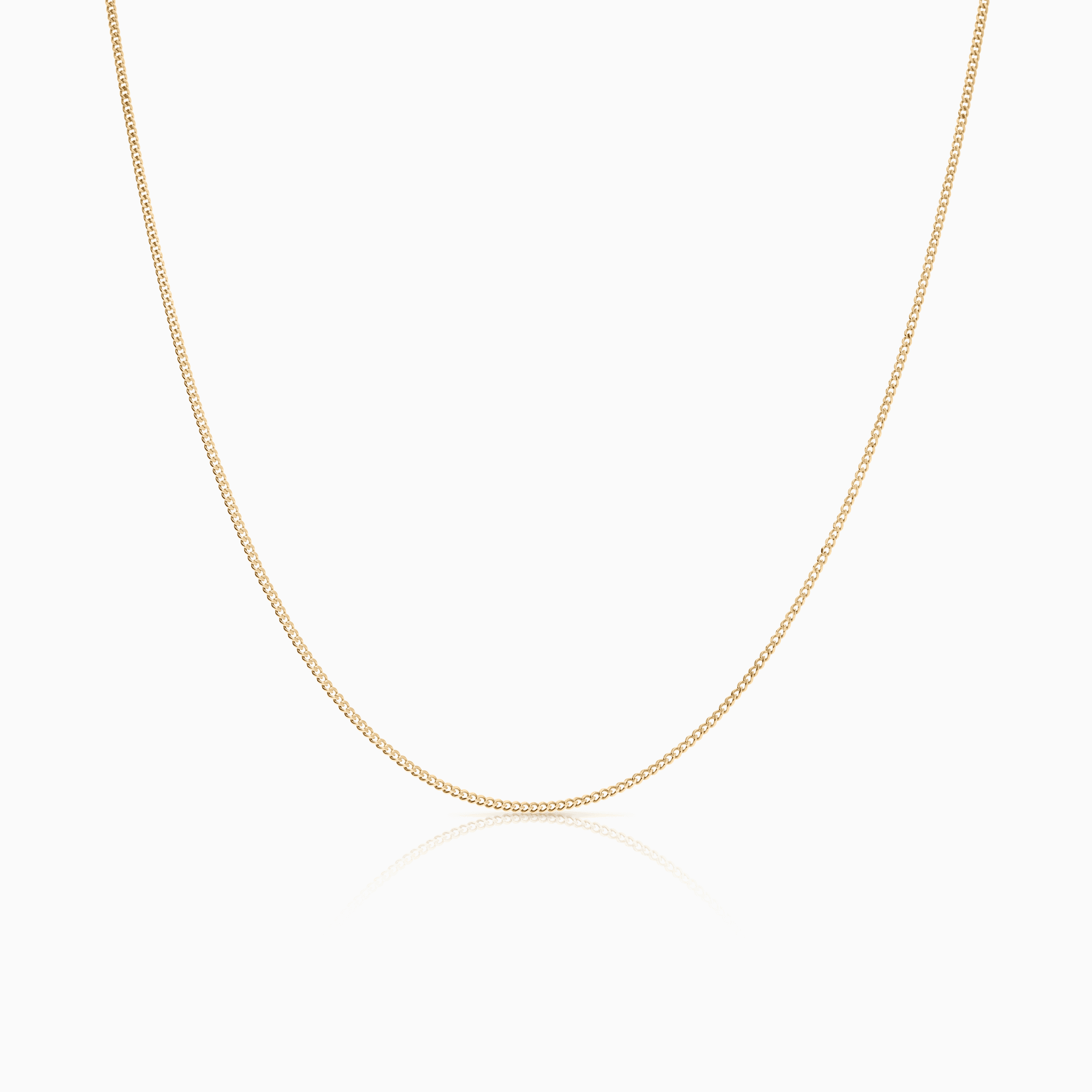 Pansarkedja 43,5cm 18K guld