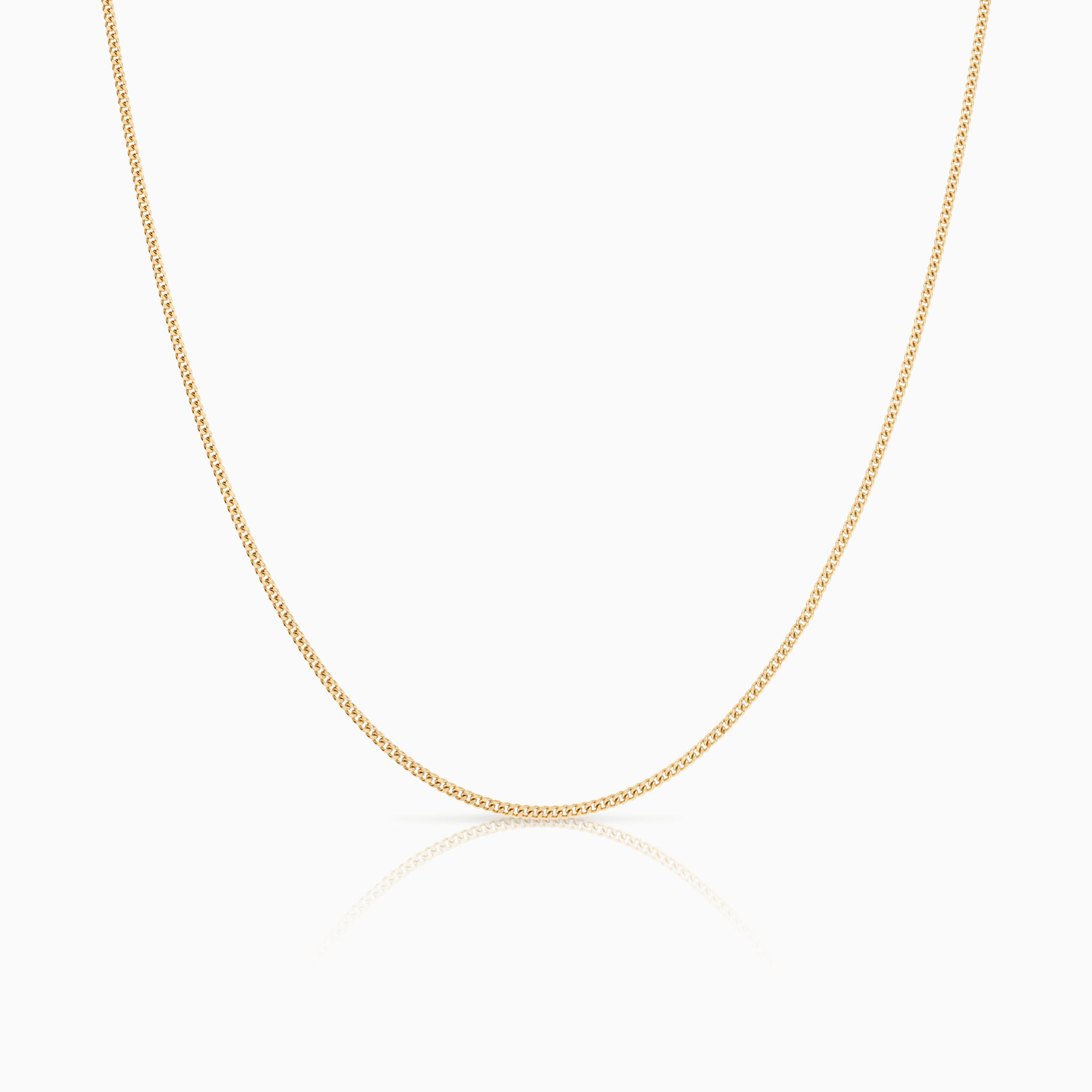 Panserkjede 42cm 18K gull