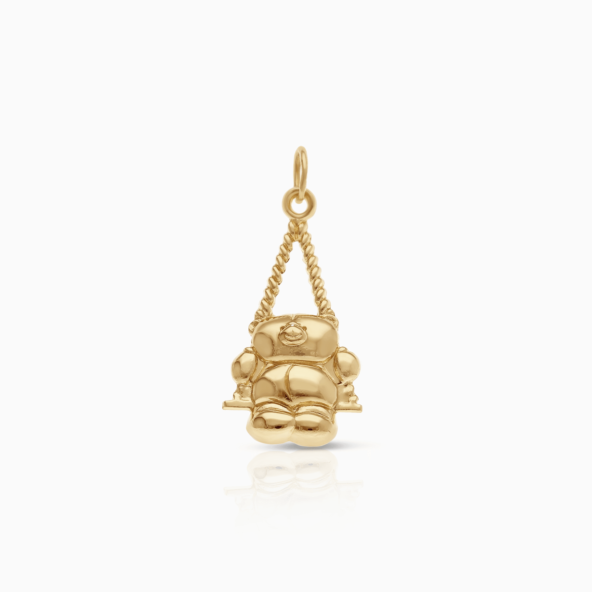 Teddy bear pendant 0.30g 18K gold
