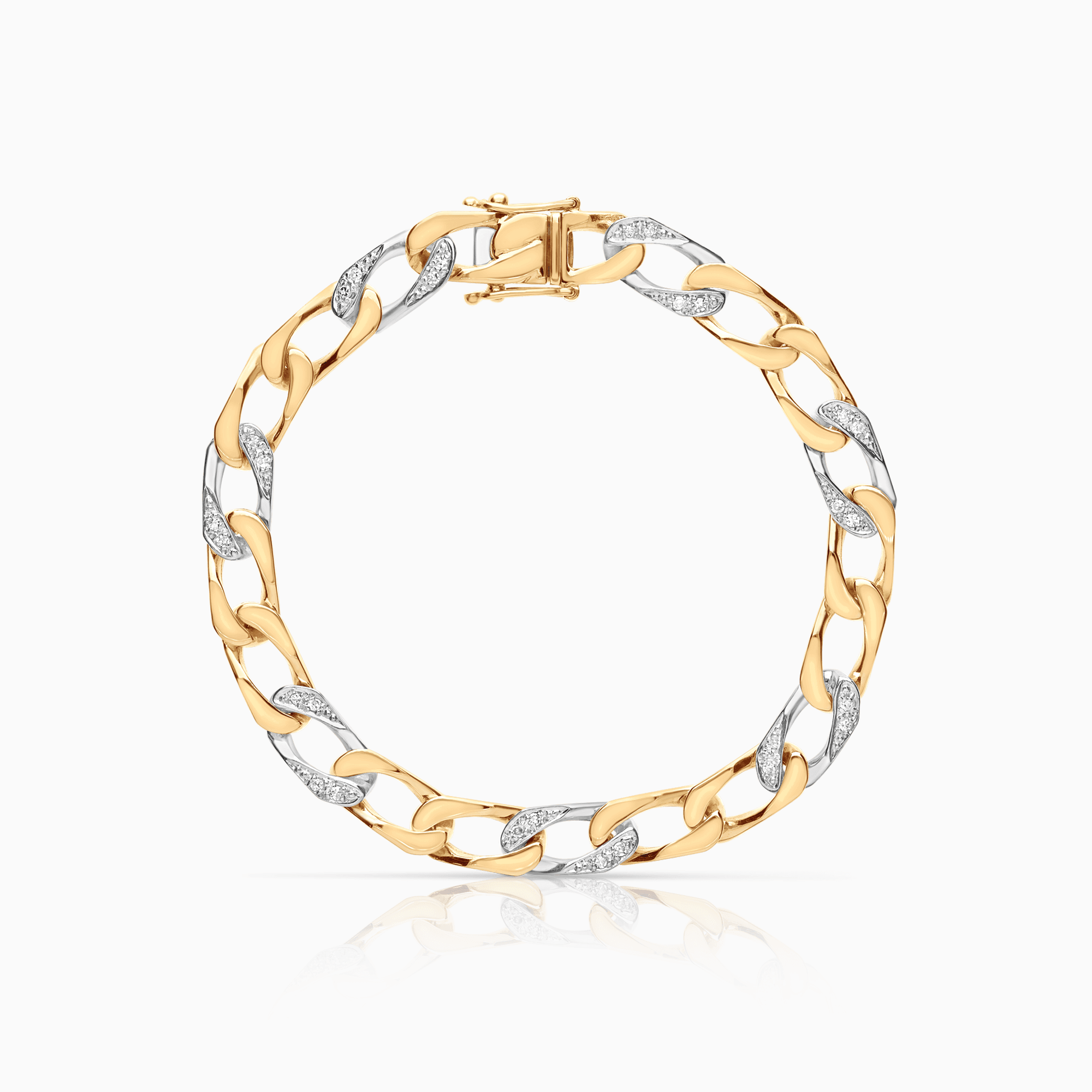 Diamond bracelet 0.28ct 18K gold