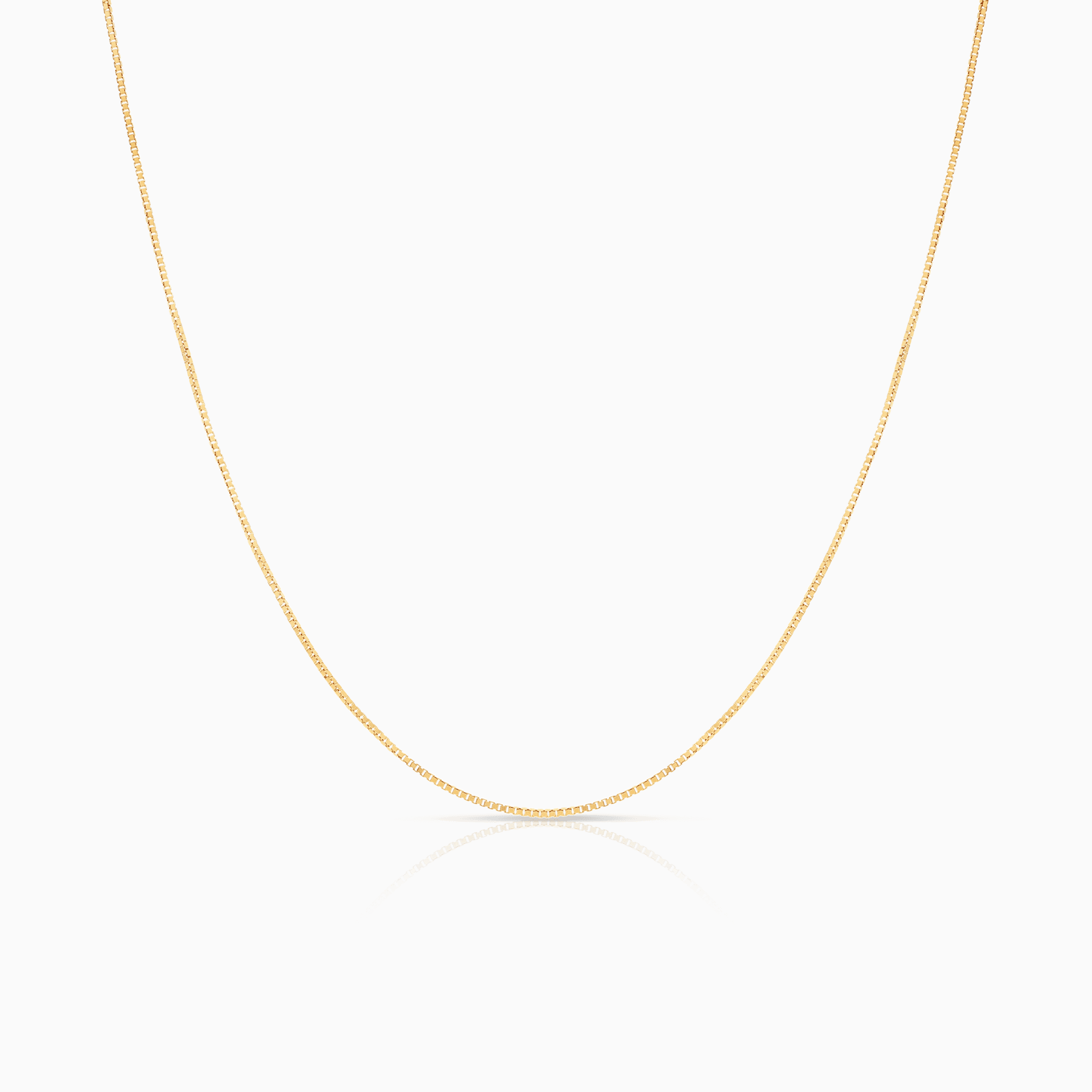 Venetian chain 70cm 18K gold