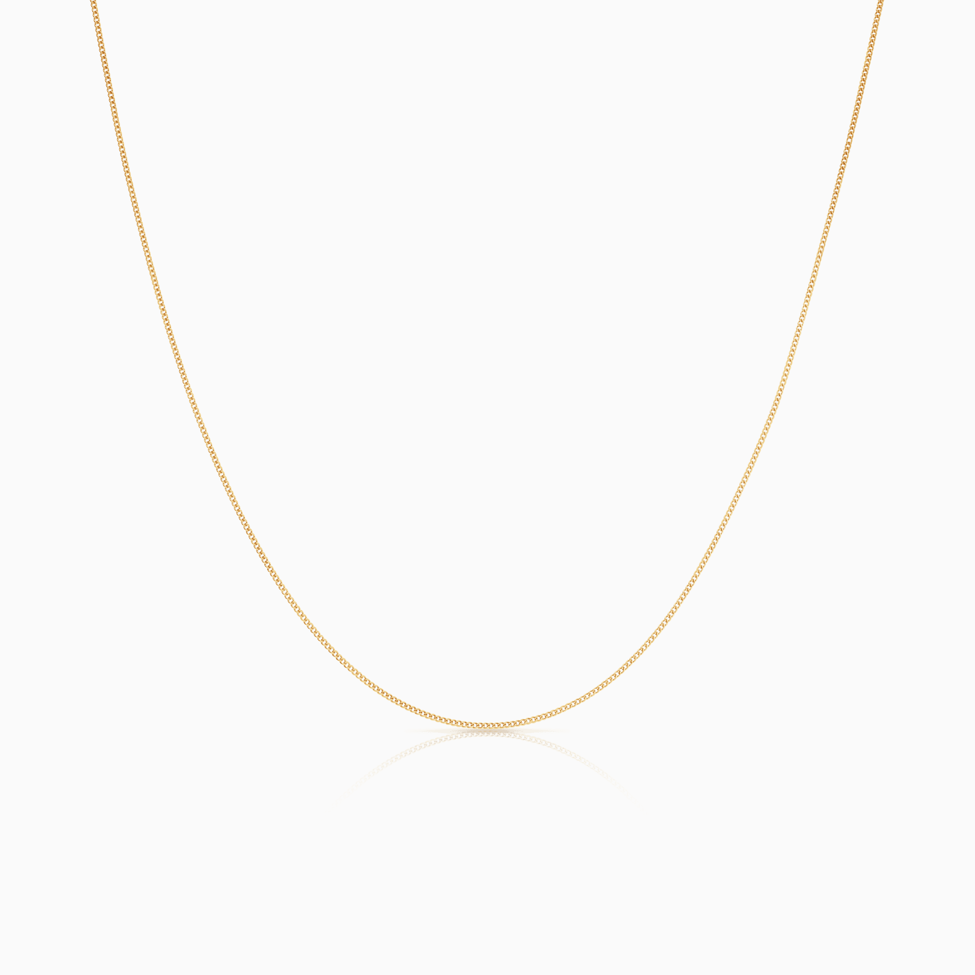 Pansarlänk 39cm 18K guld