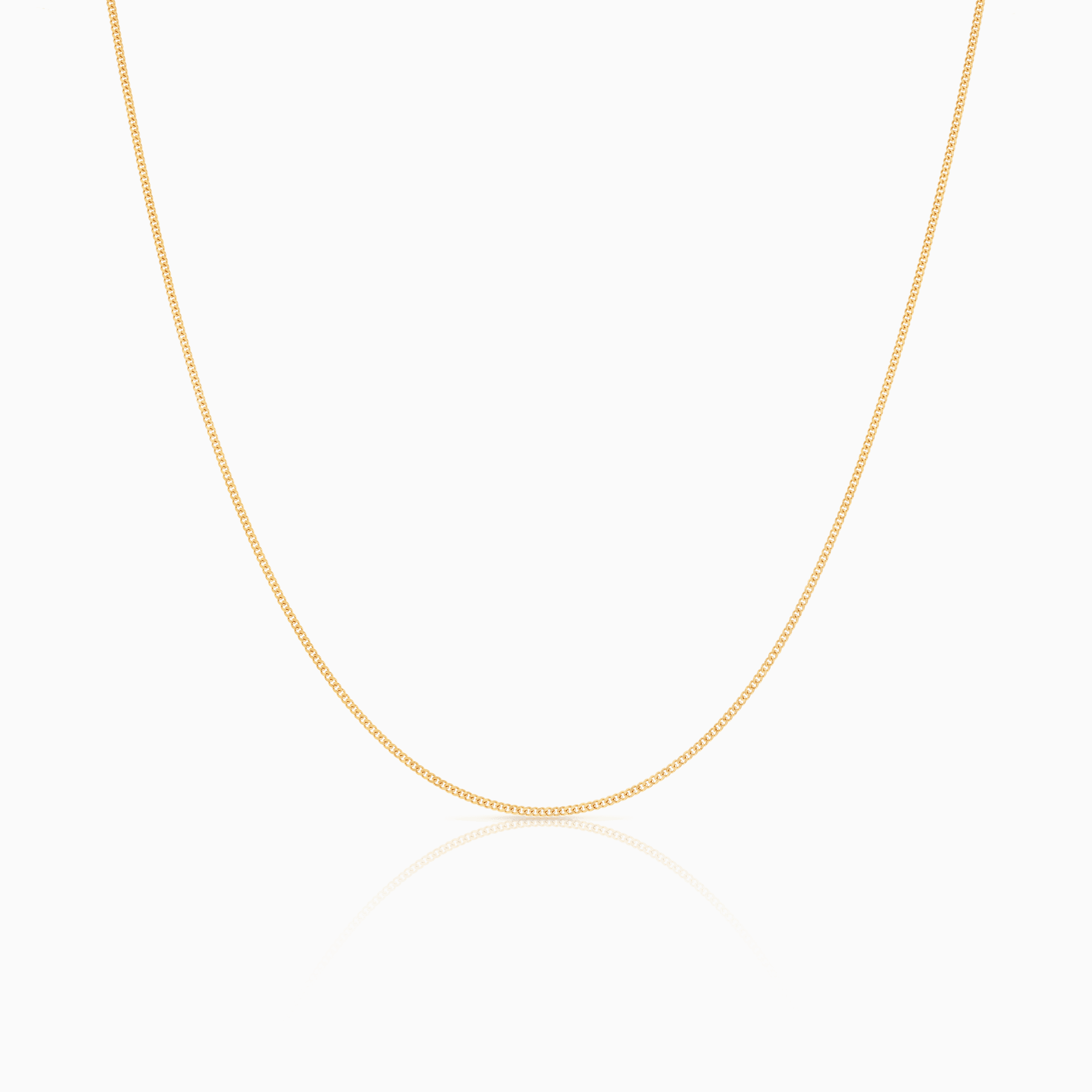 Panserlenke 42cm 18K gull