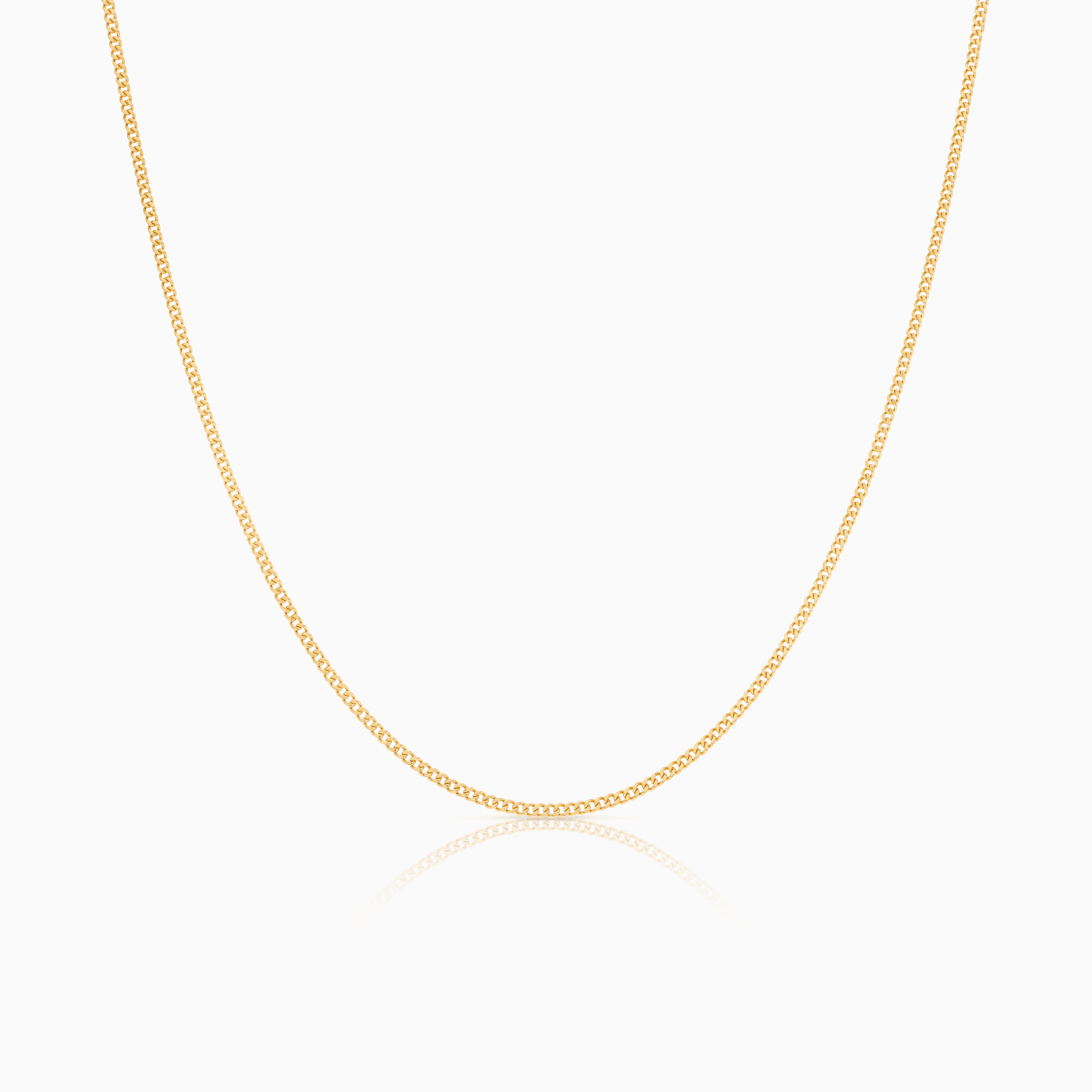 Curb link 48.5cm 18K gold