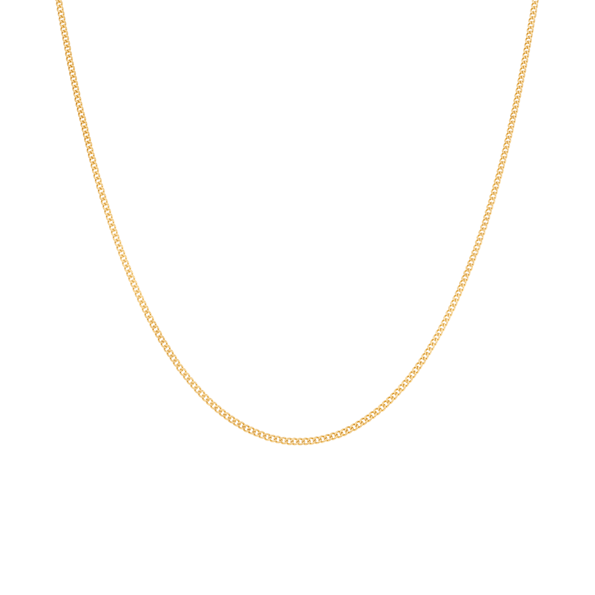 Curb link 48.5cm 18K gold