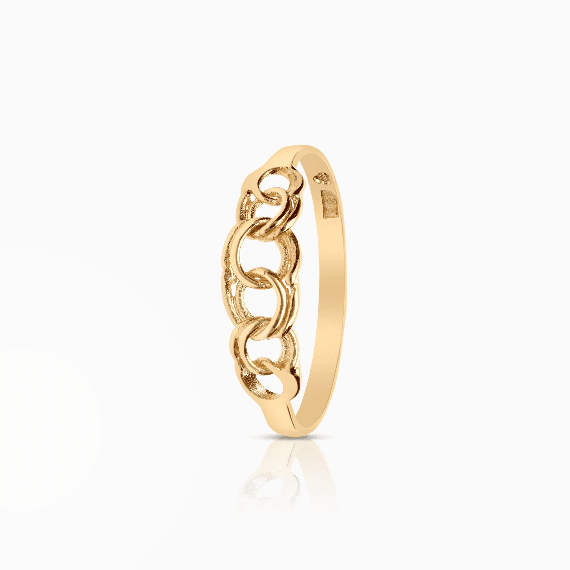 Bismarck ring 1.04g 18K gold