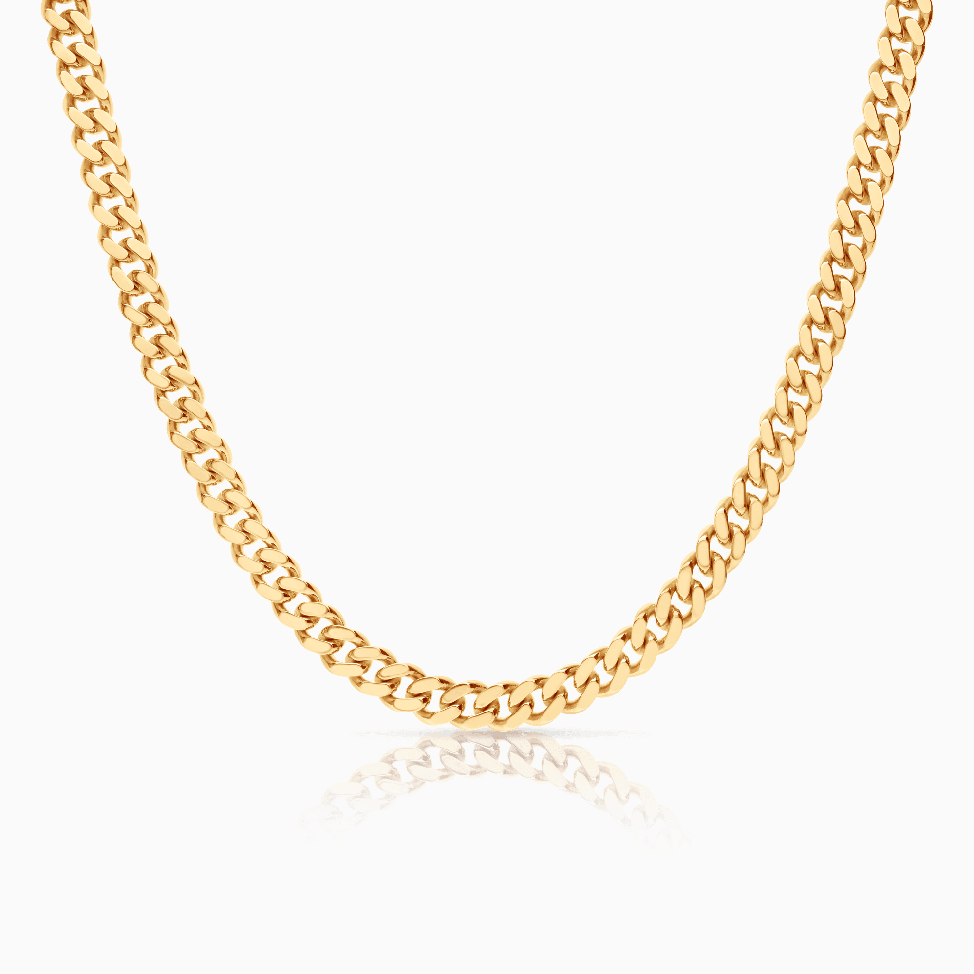 Curb chain 101.65g 18K gold