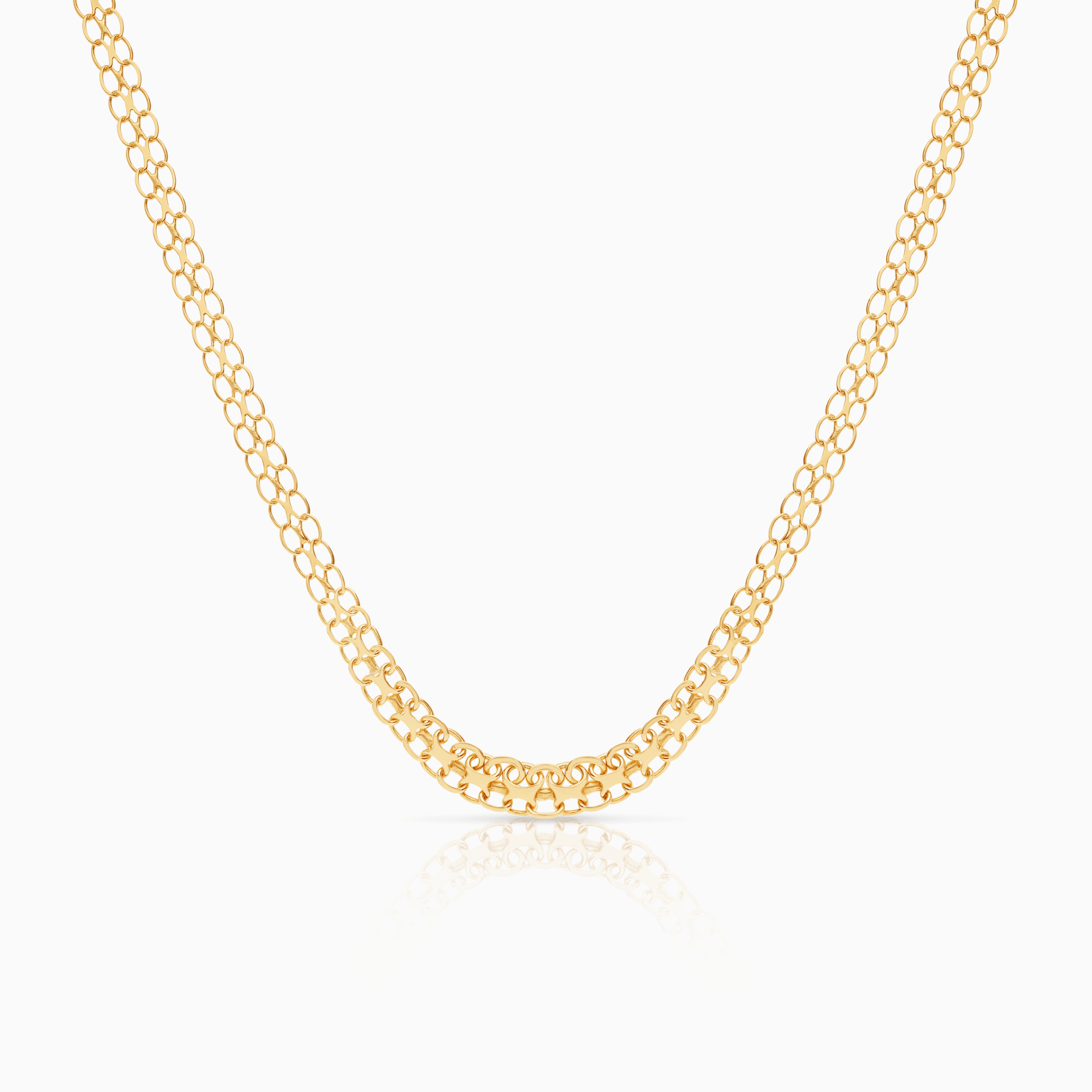 X-länk halsband 9,22g 18K guld
