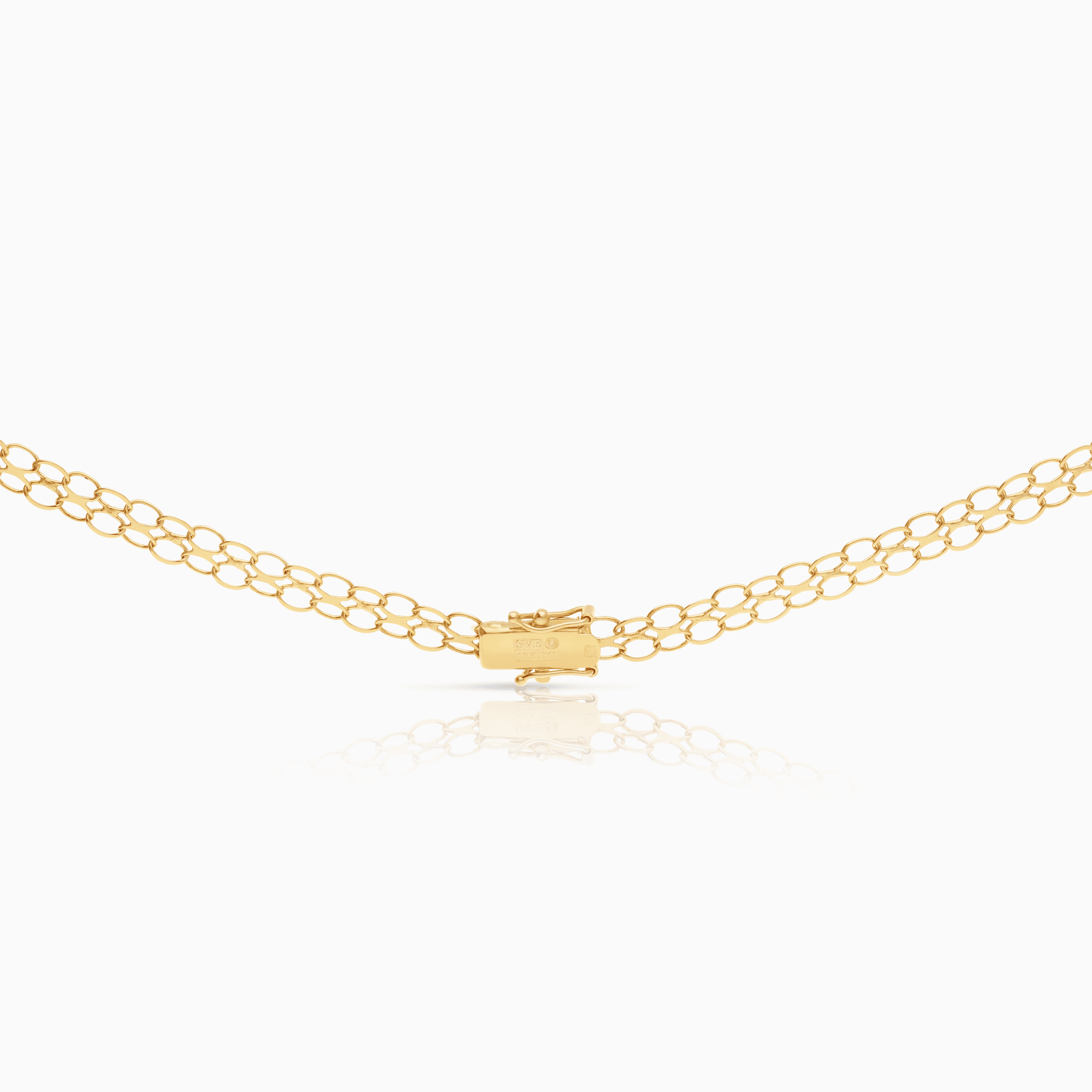 X-länk halsband 9,22g 18K guld
