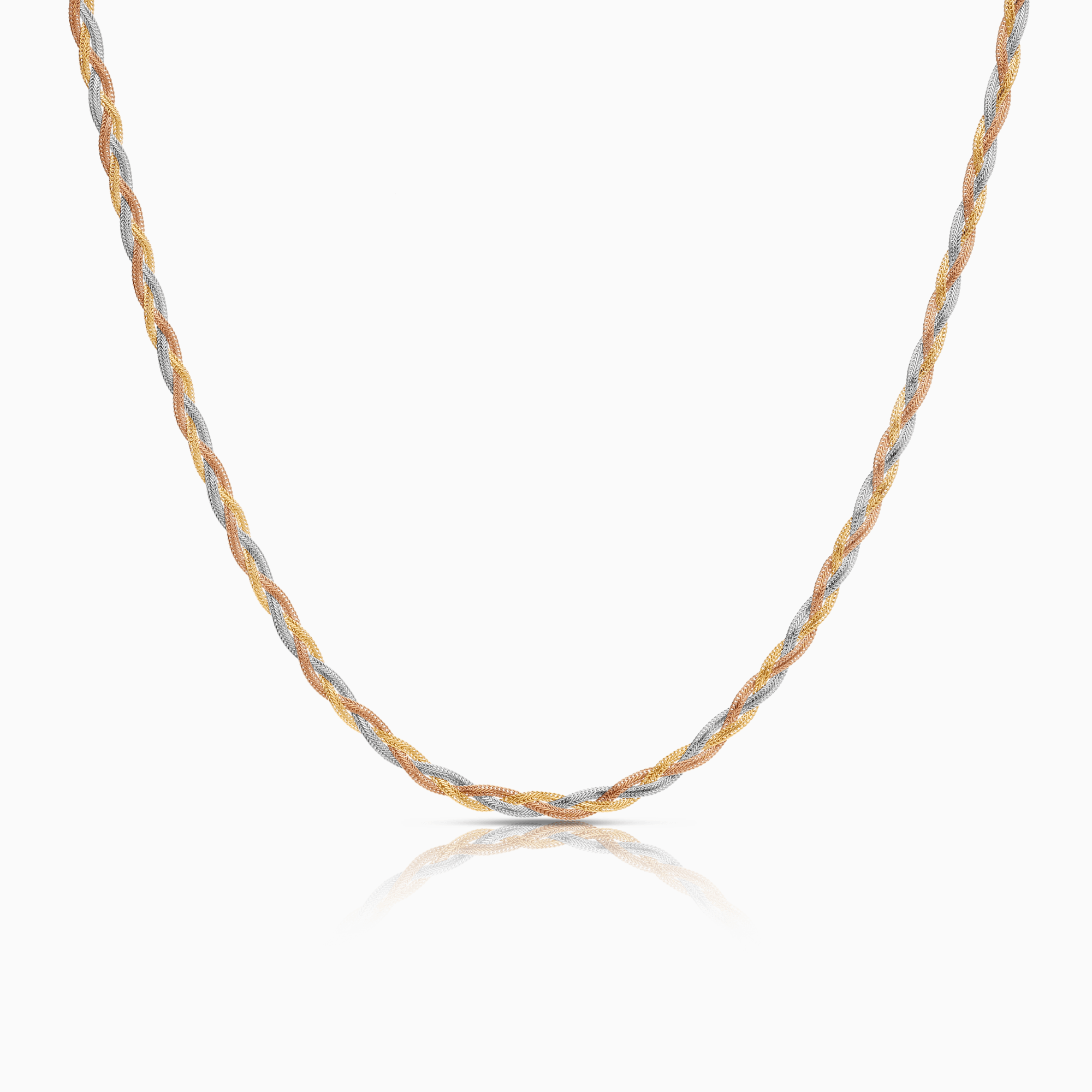 Fantasy link 6.22g 18K yellow/white/rose gold