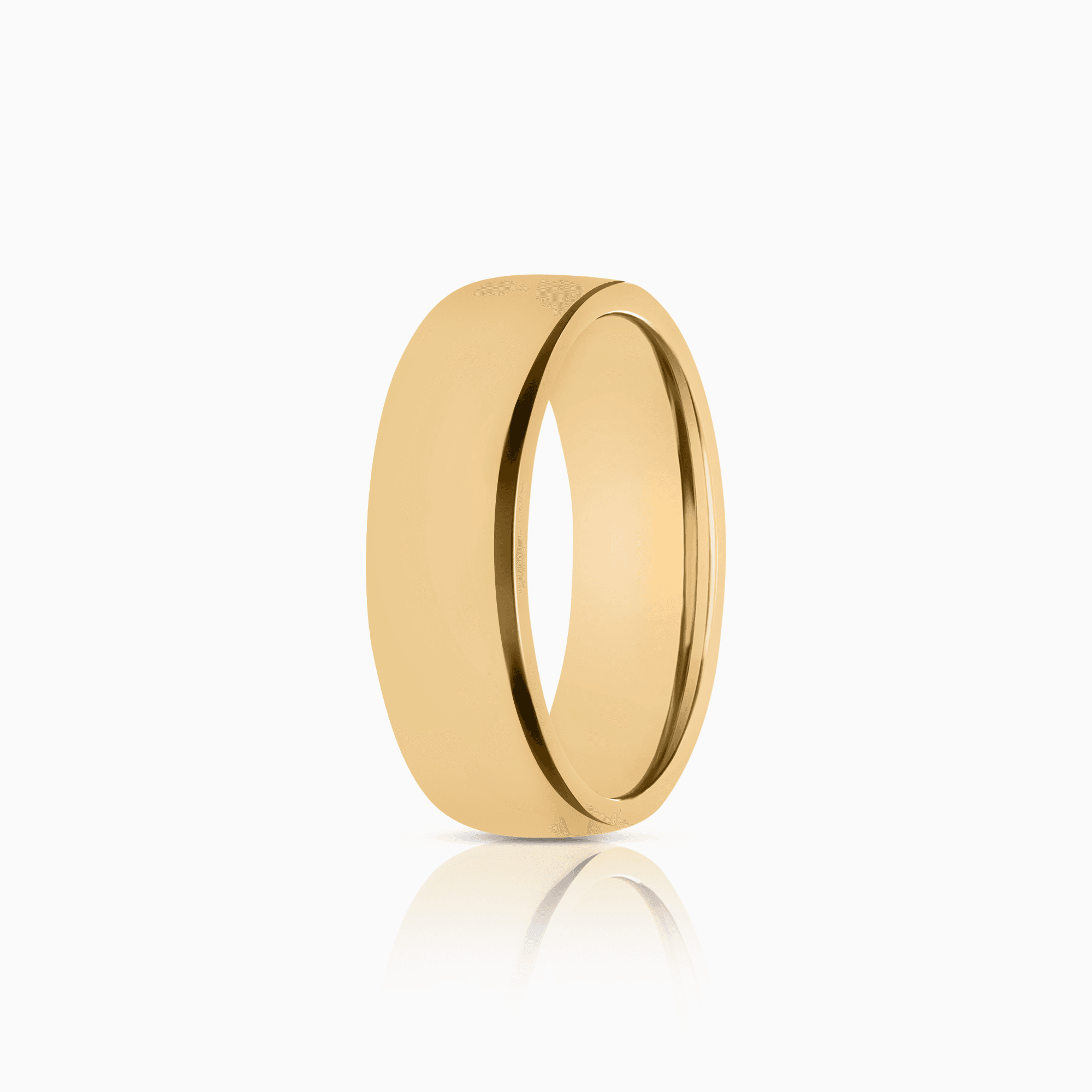 Schalins plain ring 7.50g 18K gold