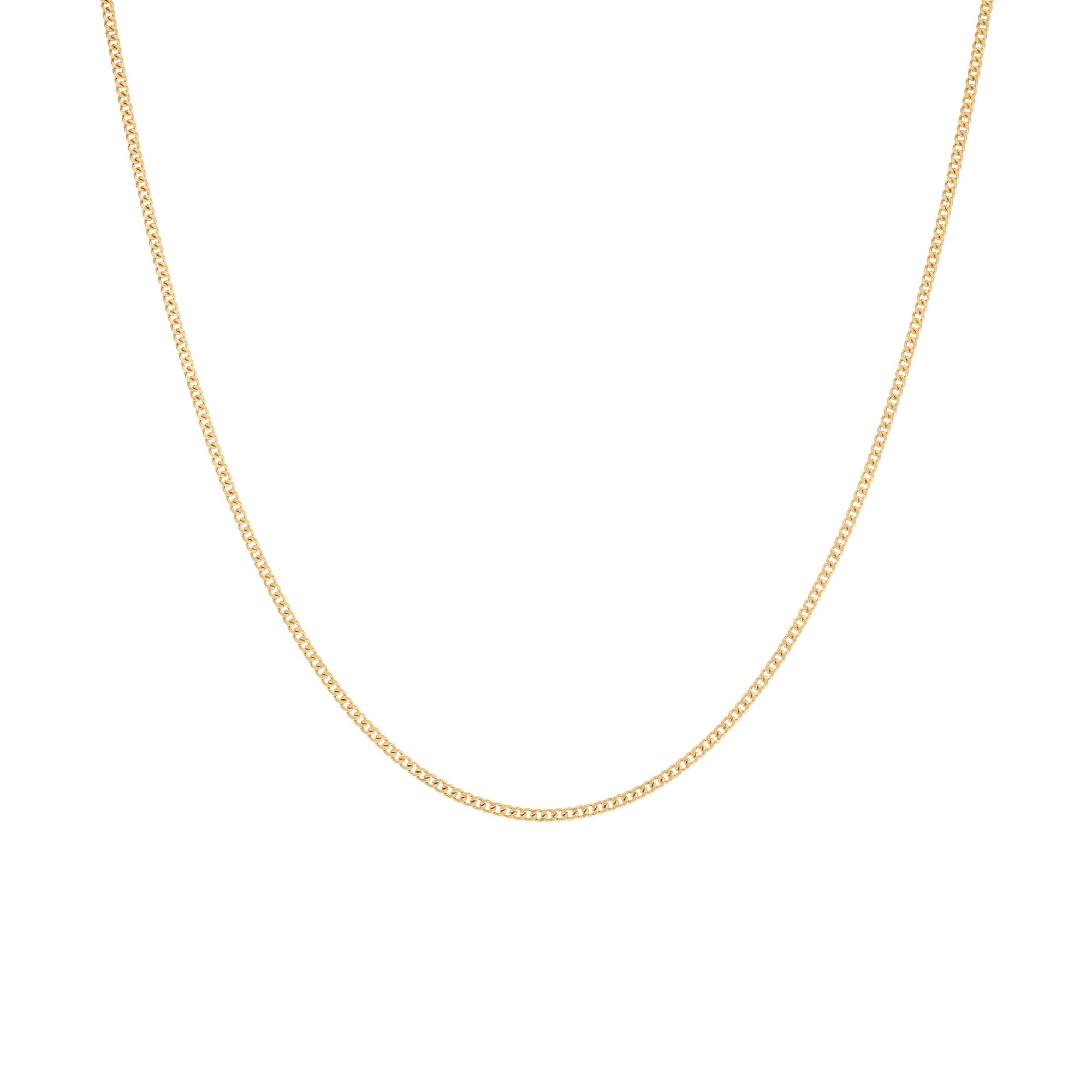 Pansarkedja 45cm 18K guld