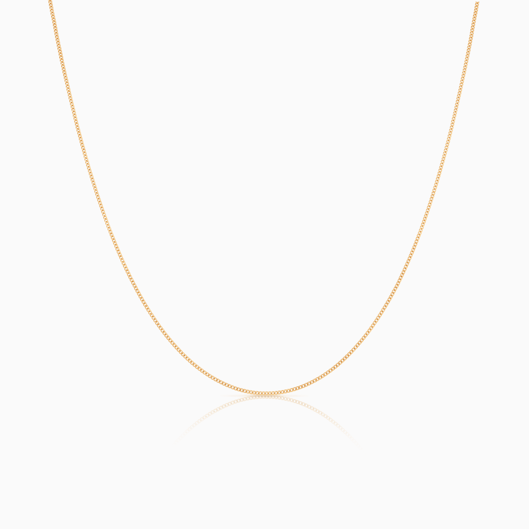 Pansarkedja 37,5cm 18K guld