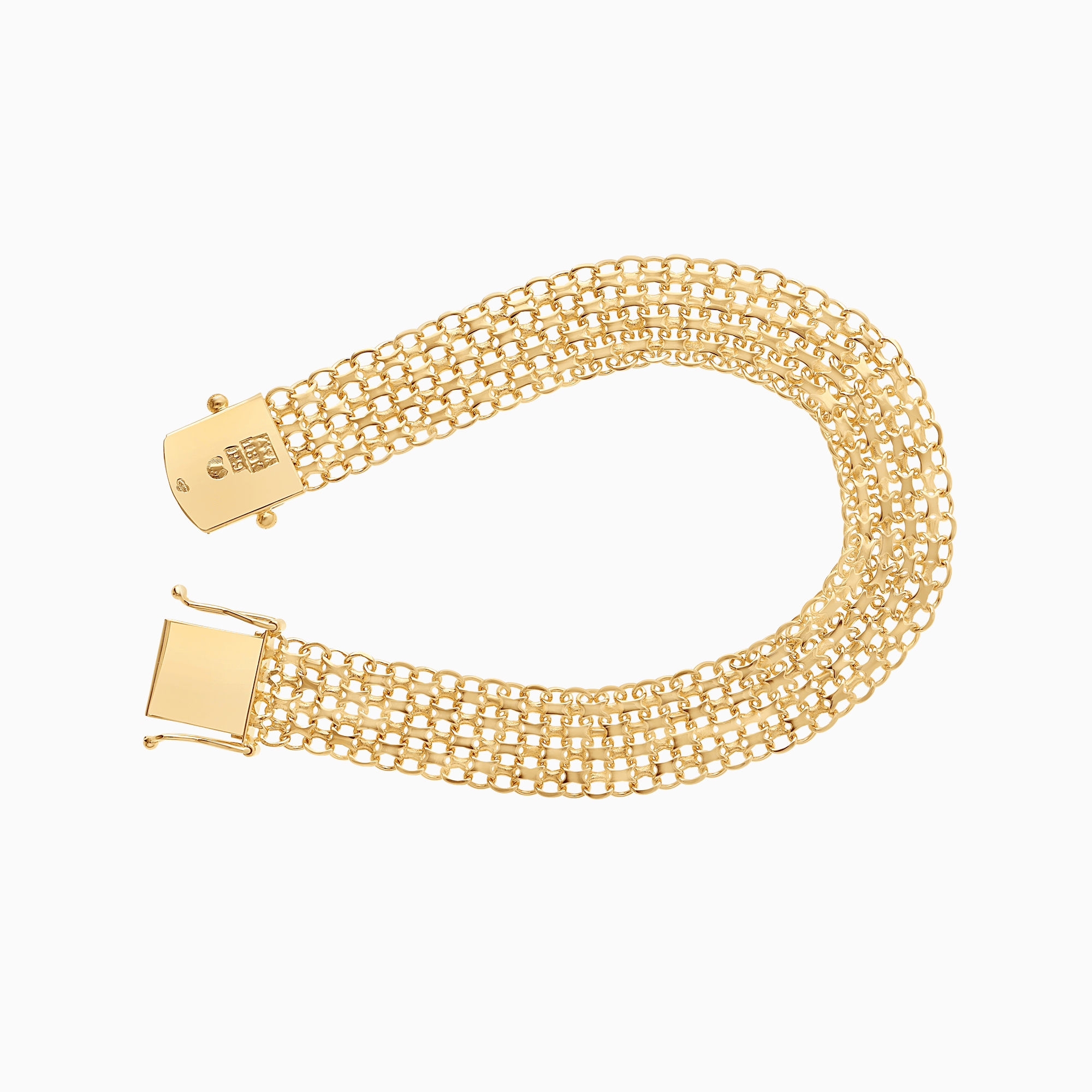 X-länk armband 14,42g 18K guld