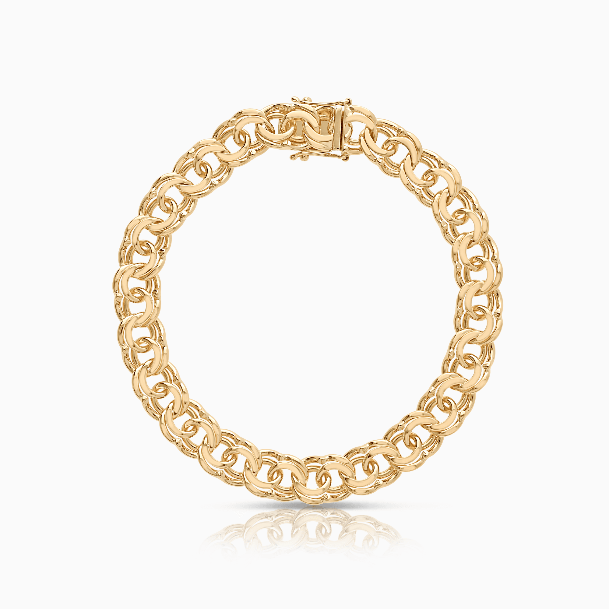 Bismarck bracelet 27.43g 18K gold