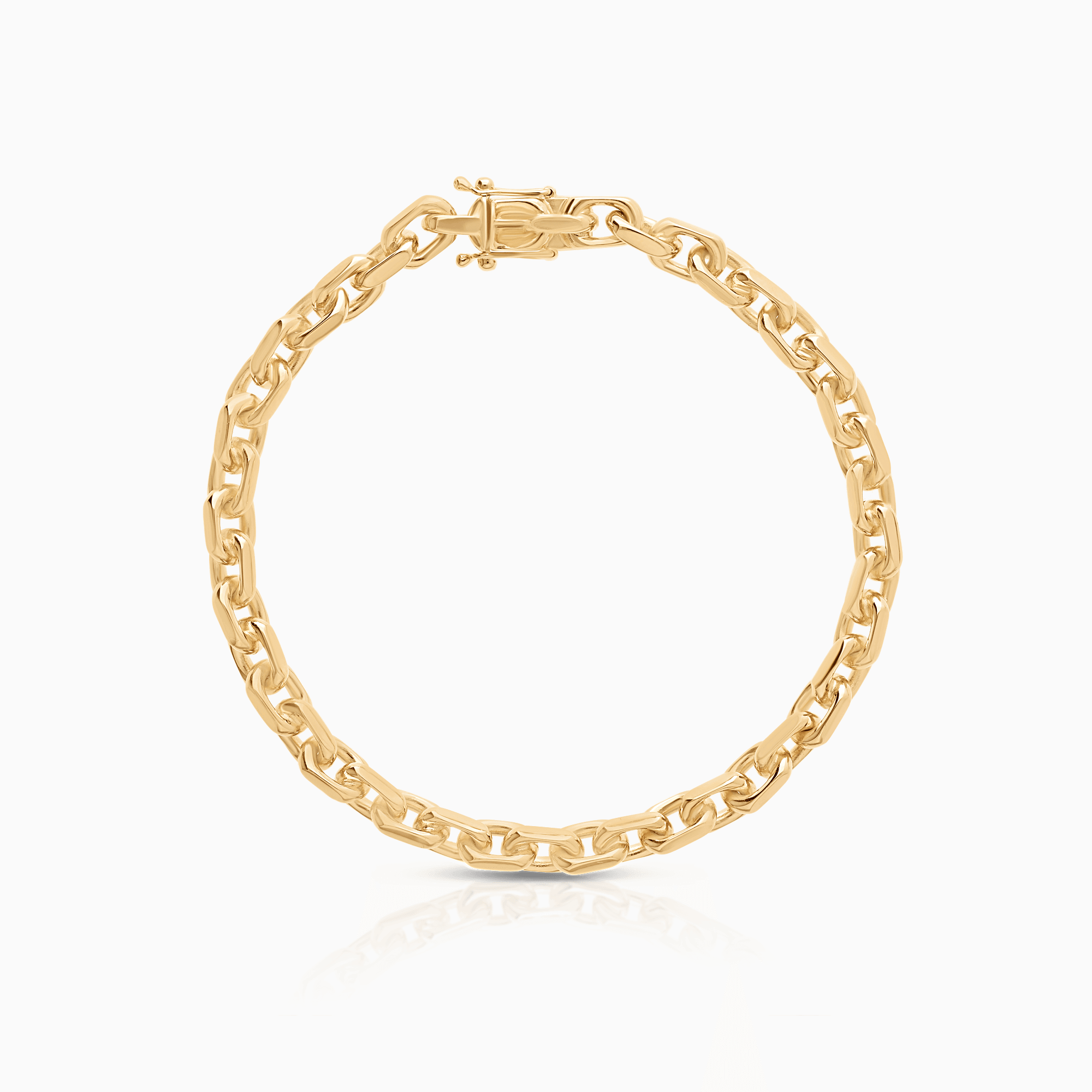 Cable Bracelet 27.35g 18K gold