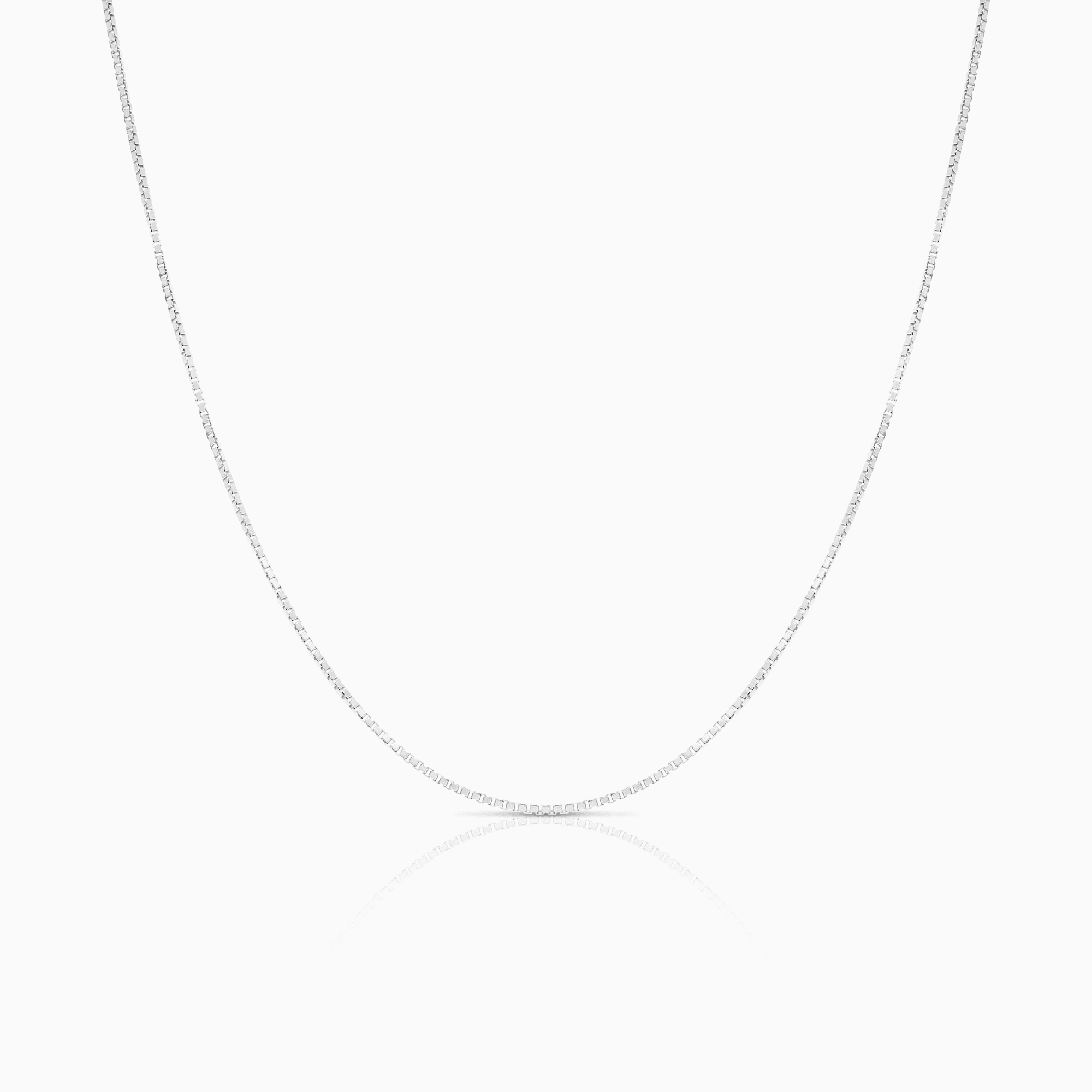 Venetian chain 4.78g 18K white gold