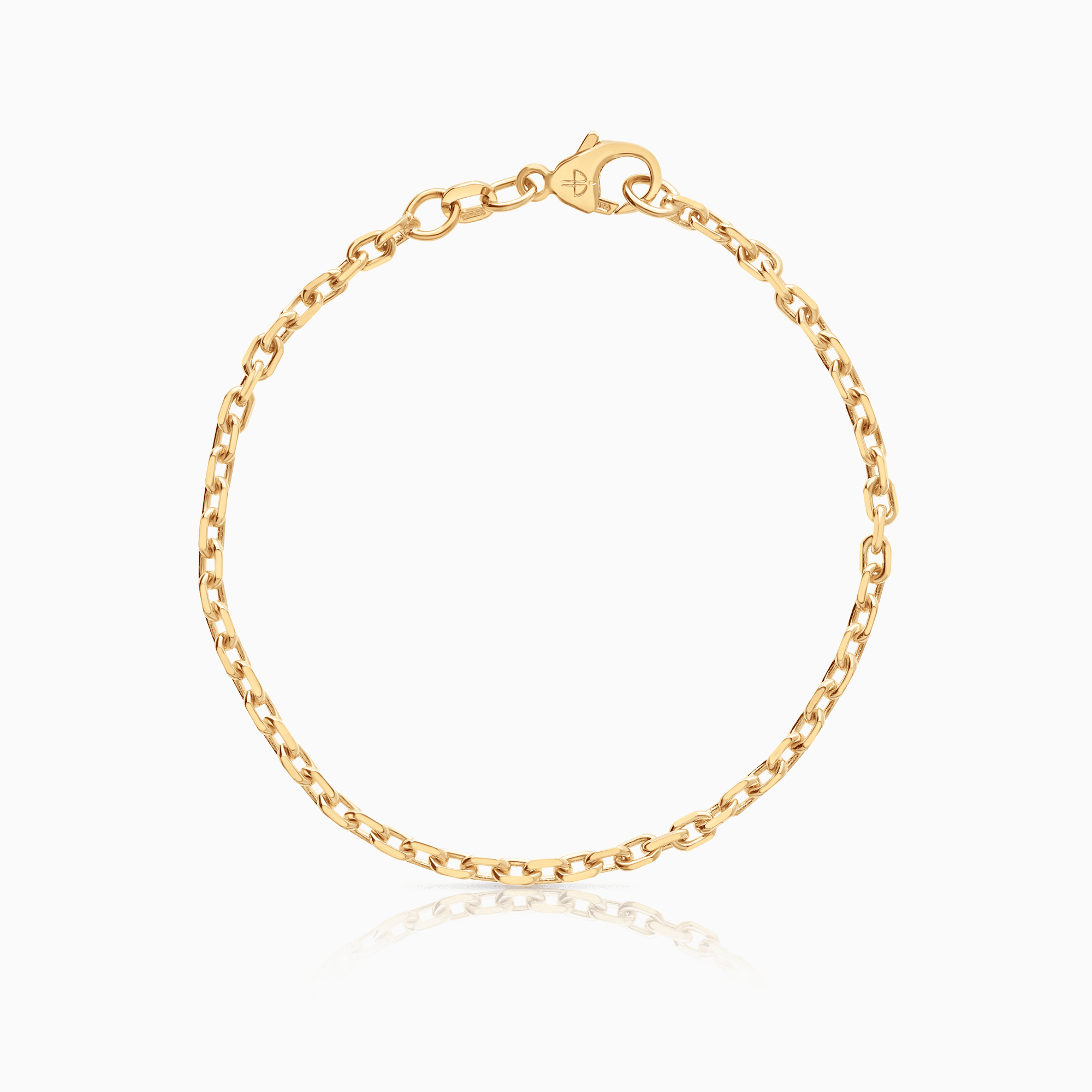 Cable bracelet 4.88g 18K gold